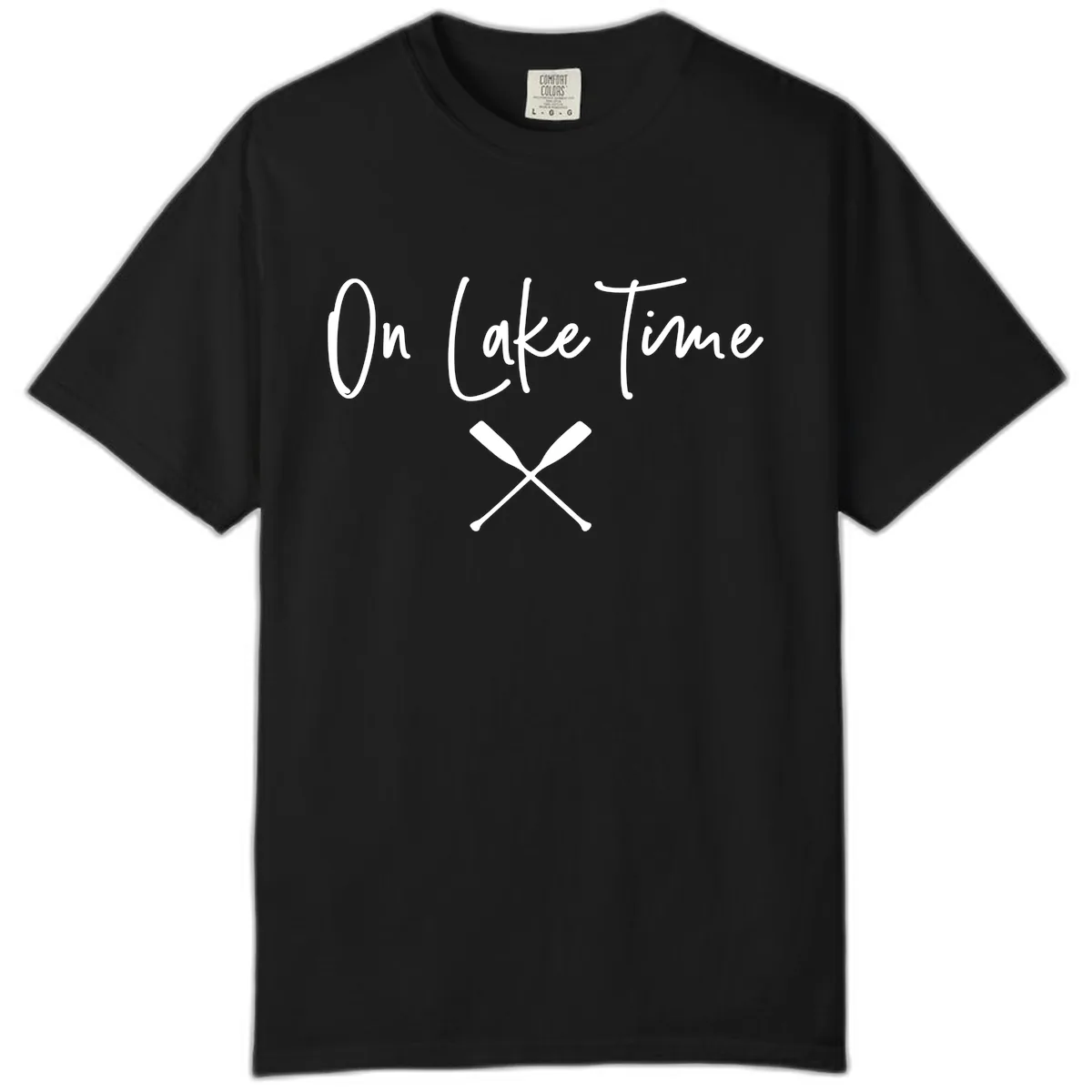 On Lake Time Lakeside Oars Comfort Color in Black