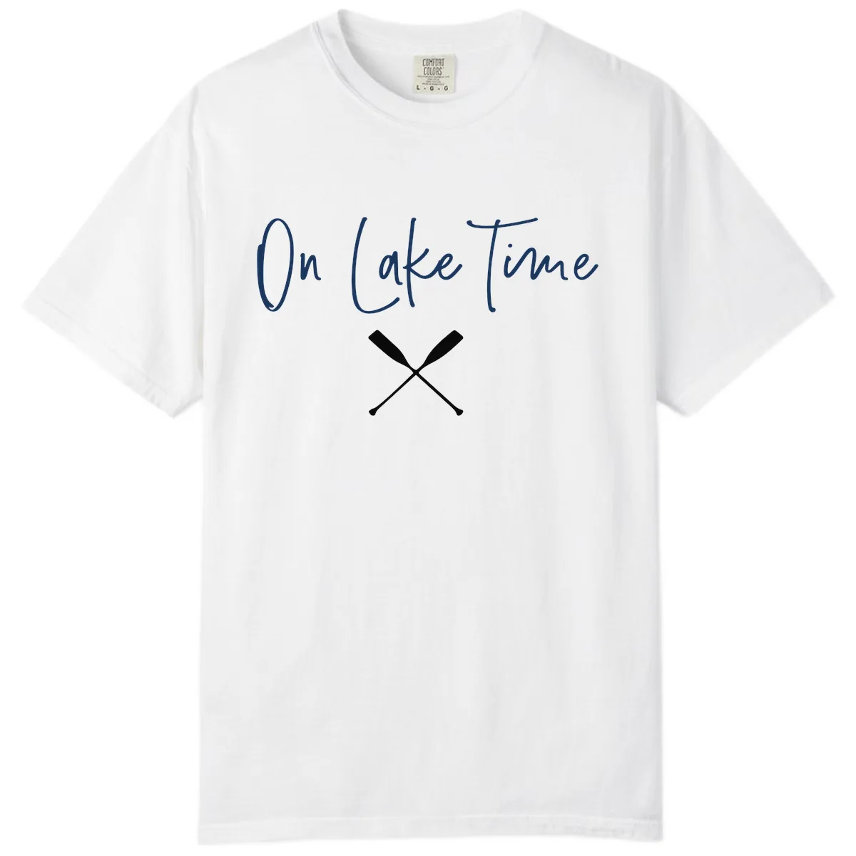 On Lake Time Lakeside Oars Comfort Color in White