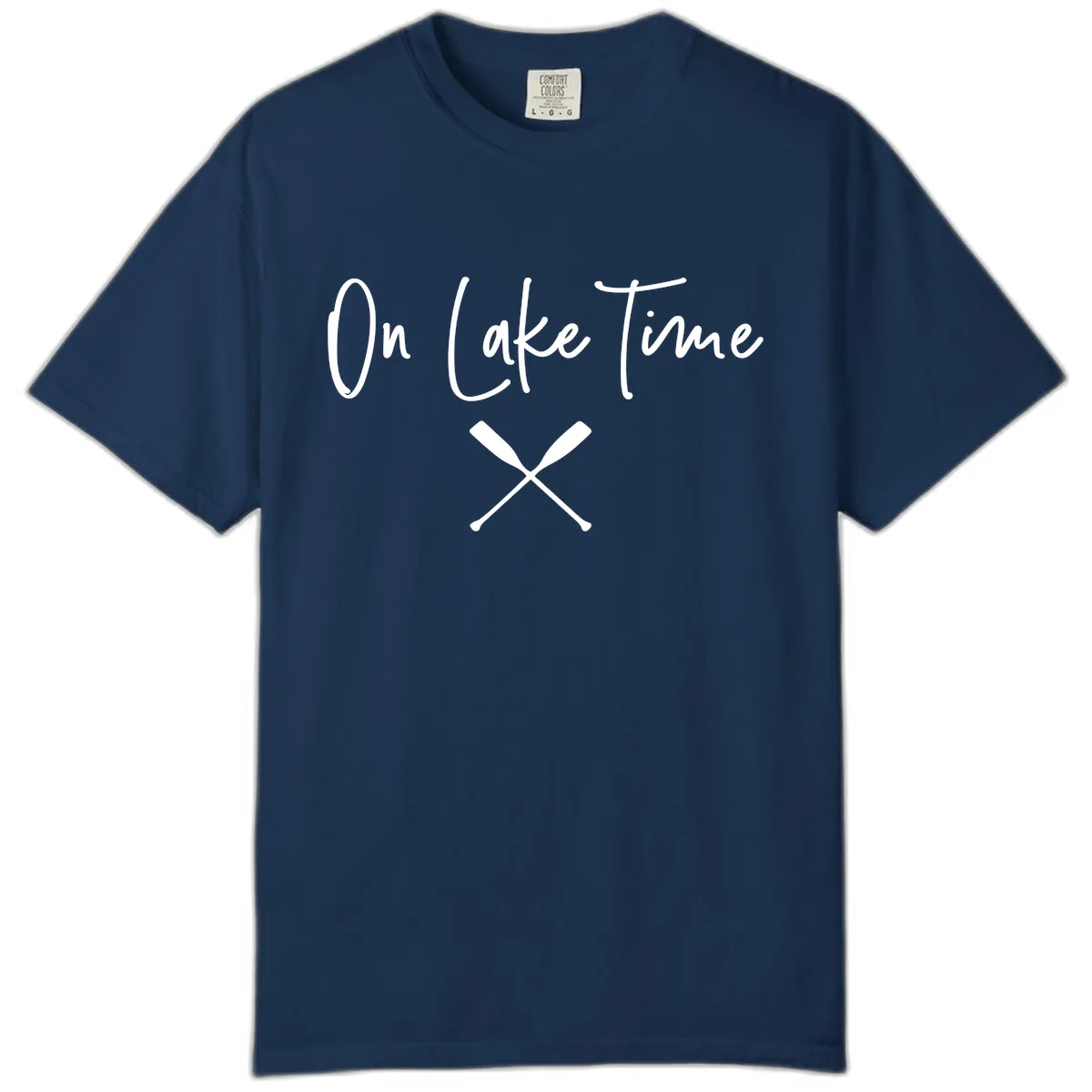 On Lake Time Lakeside Oars Comfort Color in Navy