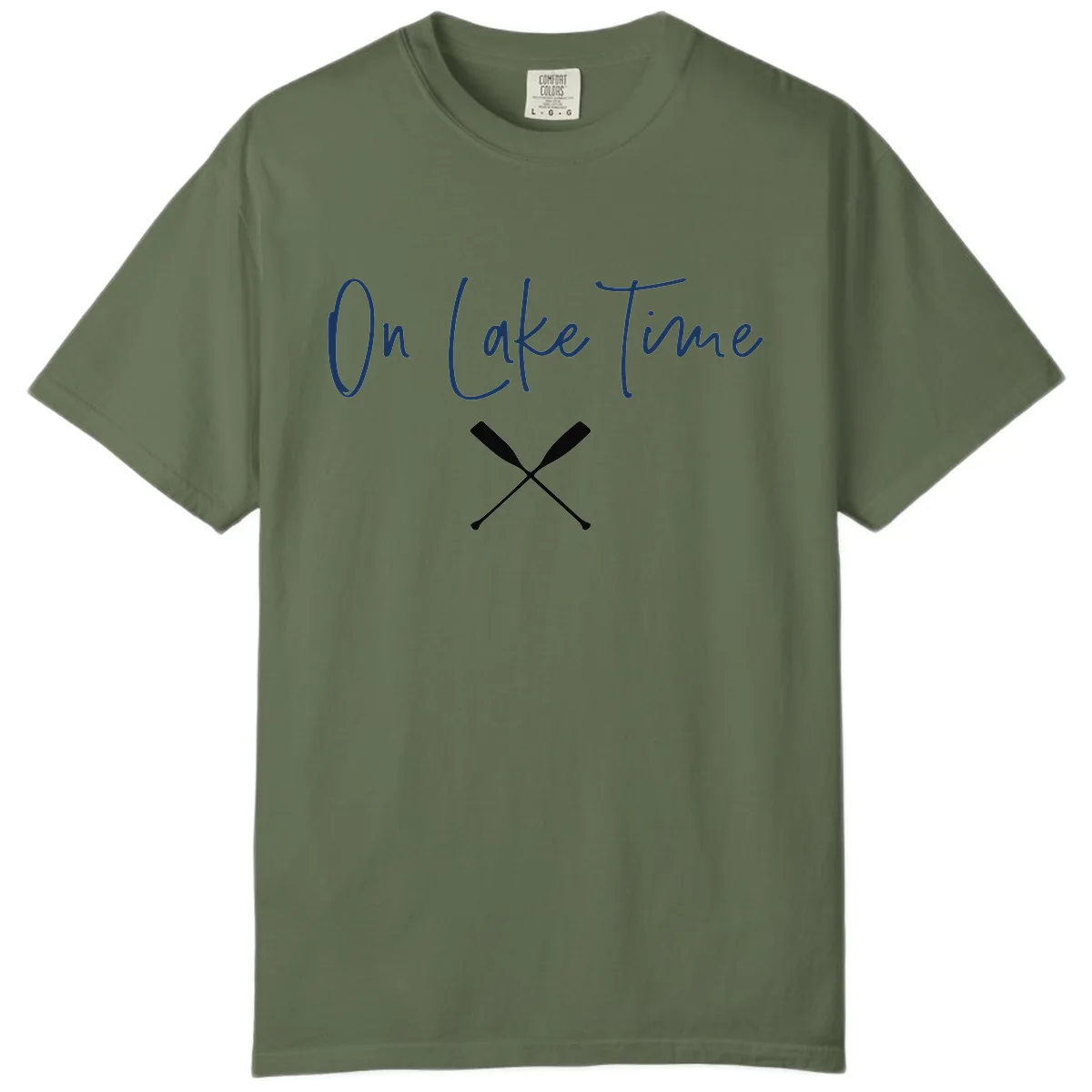On Lake Time Lakeside Oars Comfort Color in Sage