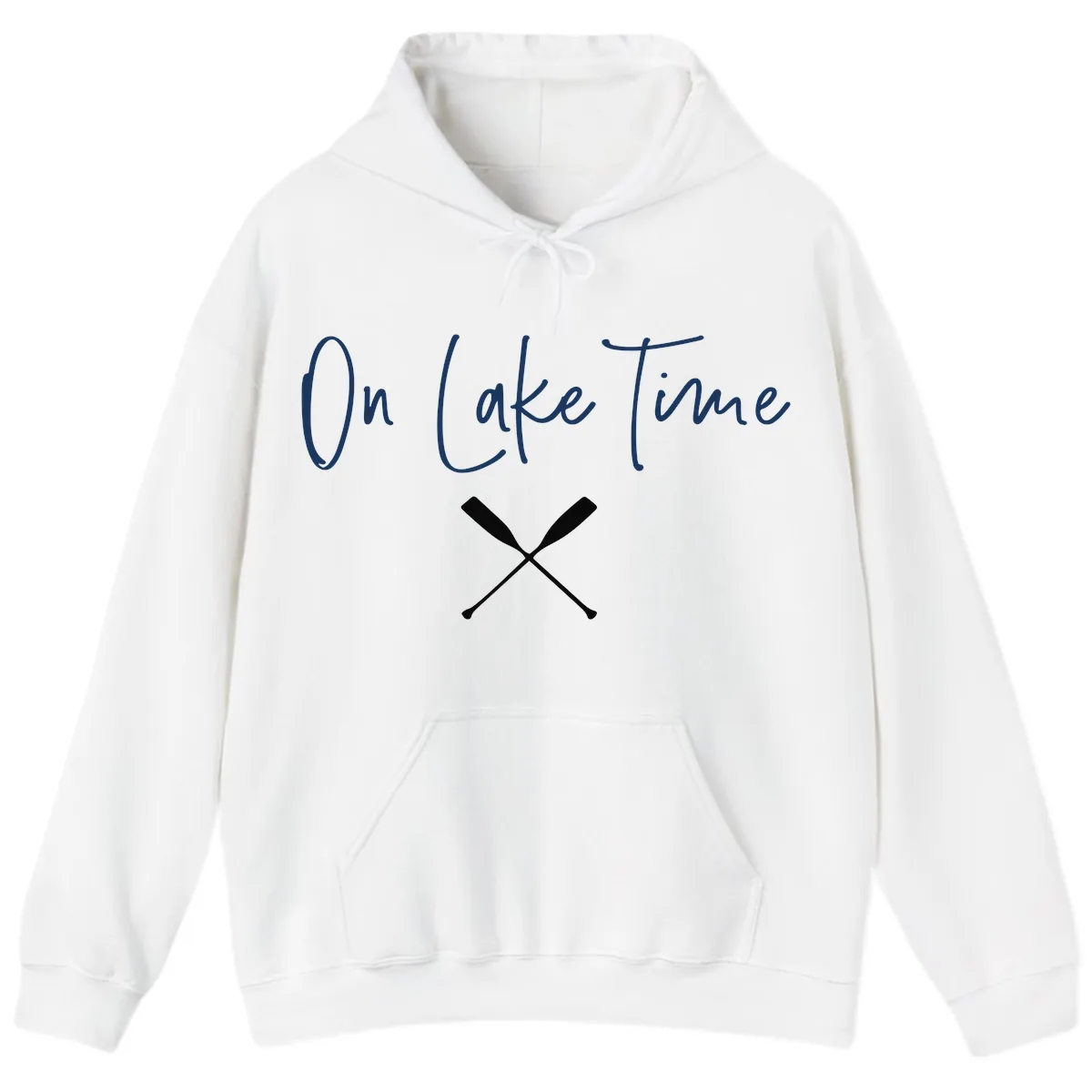 On Lake Time Lakeside Oars Hoodie in White