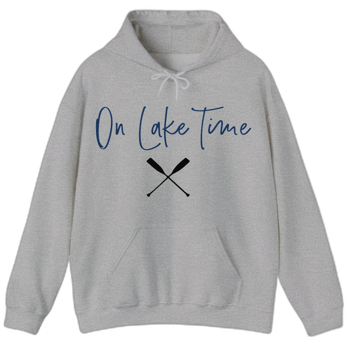 On Lake Time Lakeside Oars Hoodie in Sport Grey