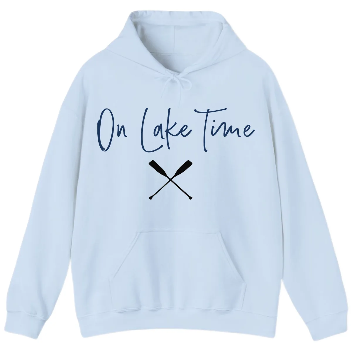 On Lake Time Lakeside Oars Hoodie in Light Blue