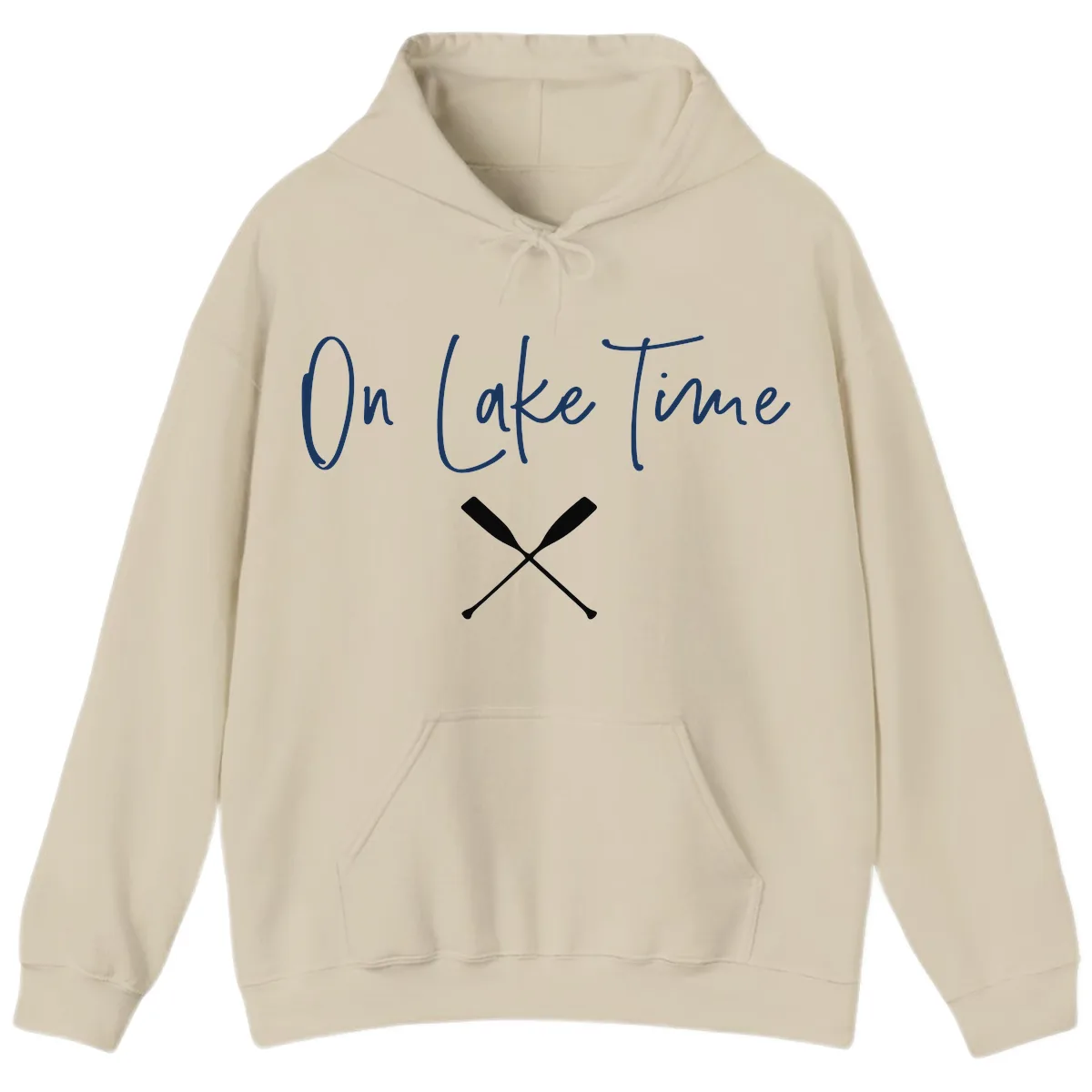 On Lake Time Lakeside Oars Hoodie in Sand