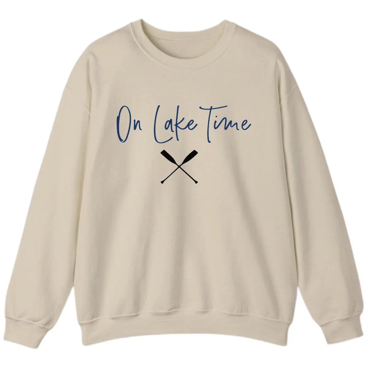 On Lake Time Lakeside Oars Sweatshirt in Sand