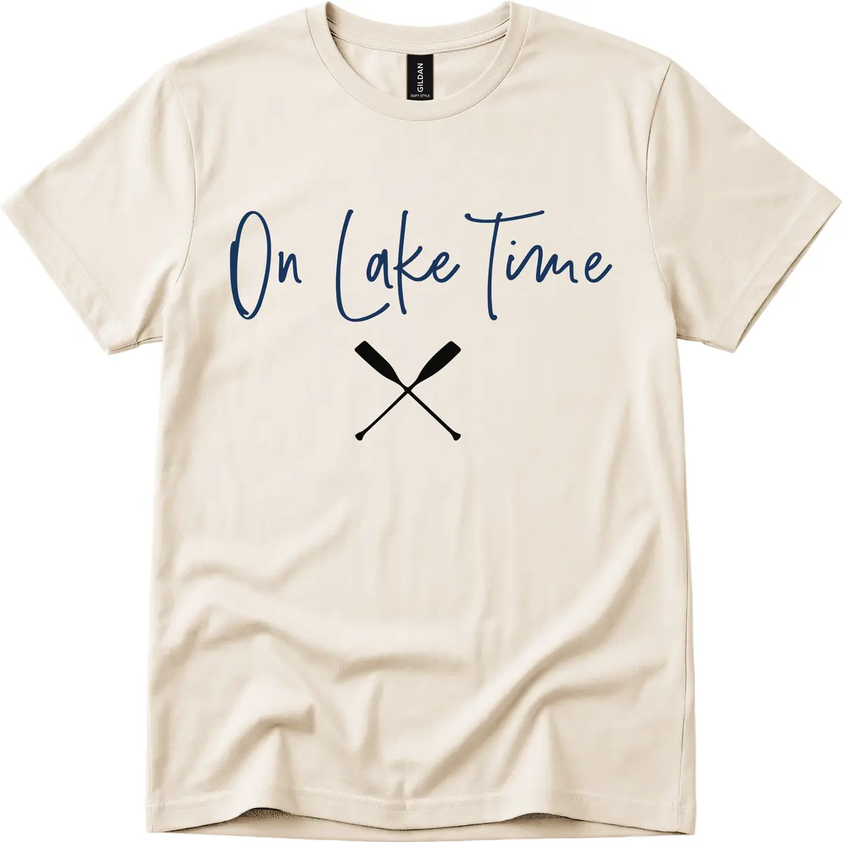 On Lake Time Lakeside Oars T-Shirt in Natural