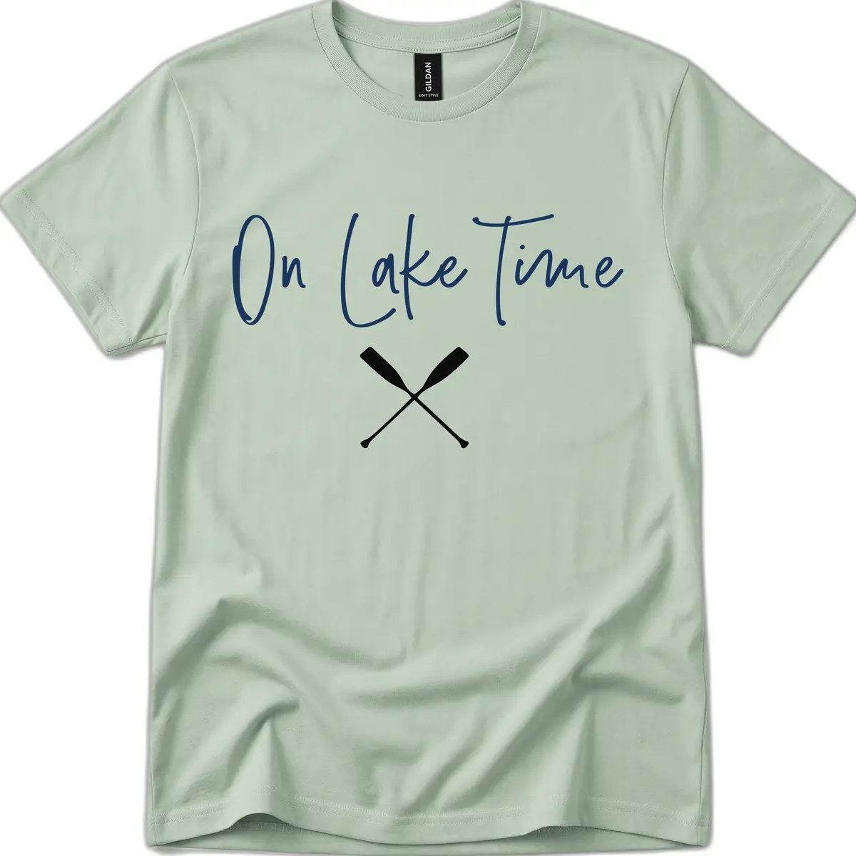 On Lake Time Lakeside Oars T-Shirt in Sage