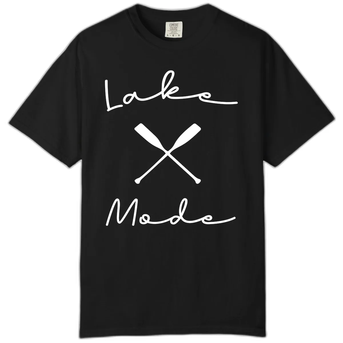 Lake Mode Oar Design Comfort Color in Black