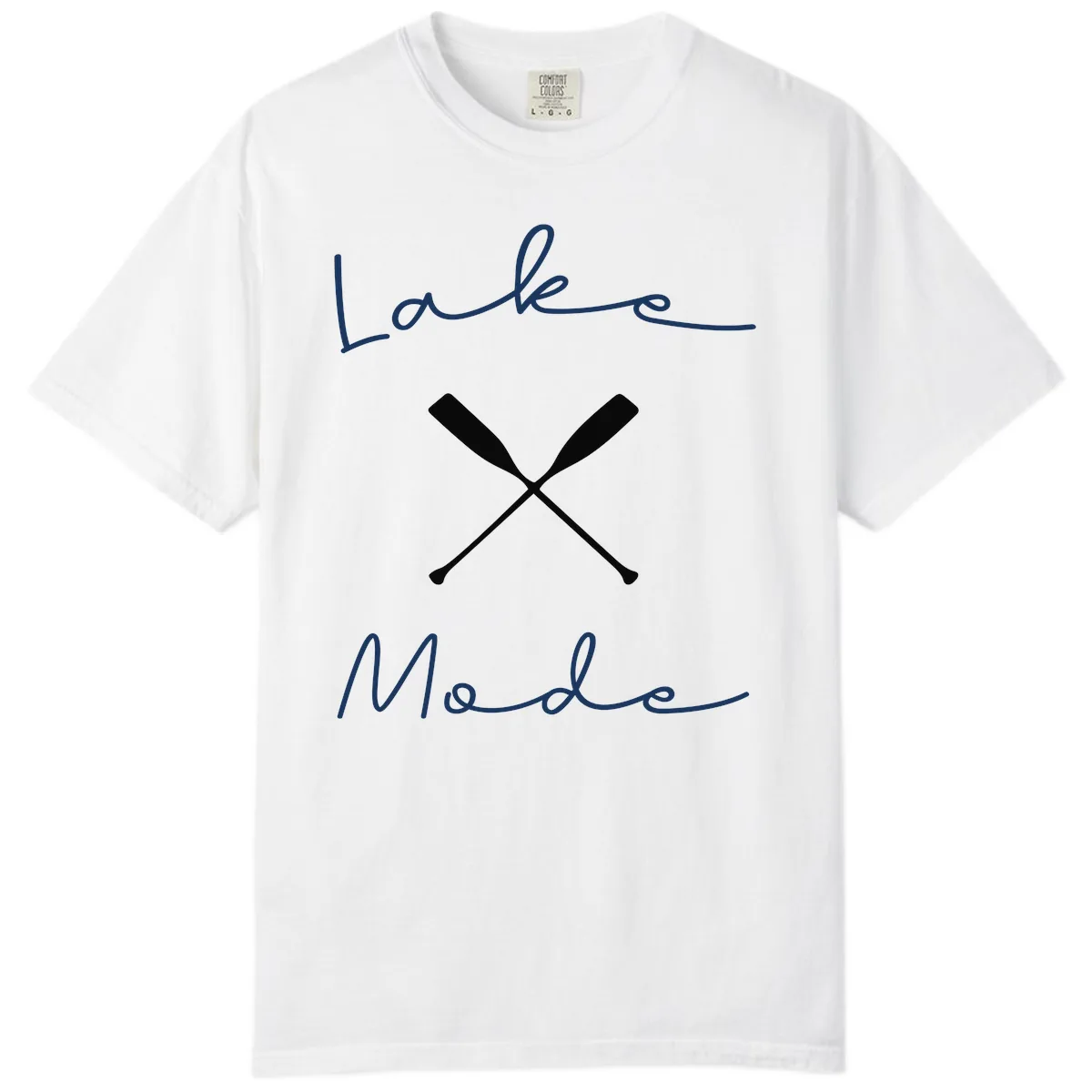 Lake Mode Oar Design Comfort Color in White