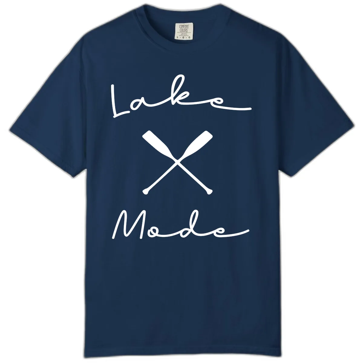 Lake Mode Oar Design Comfort Color in Navy