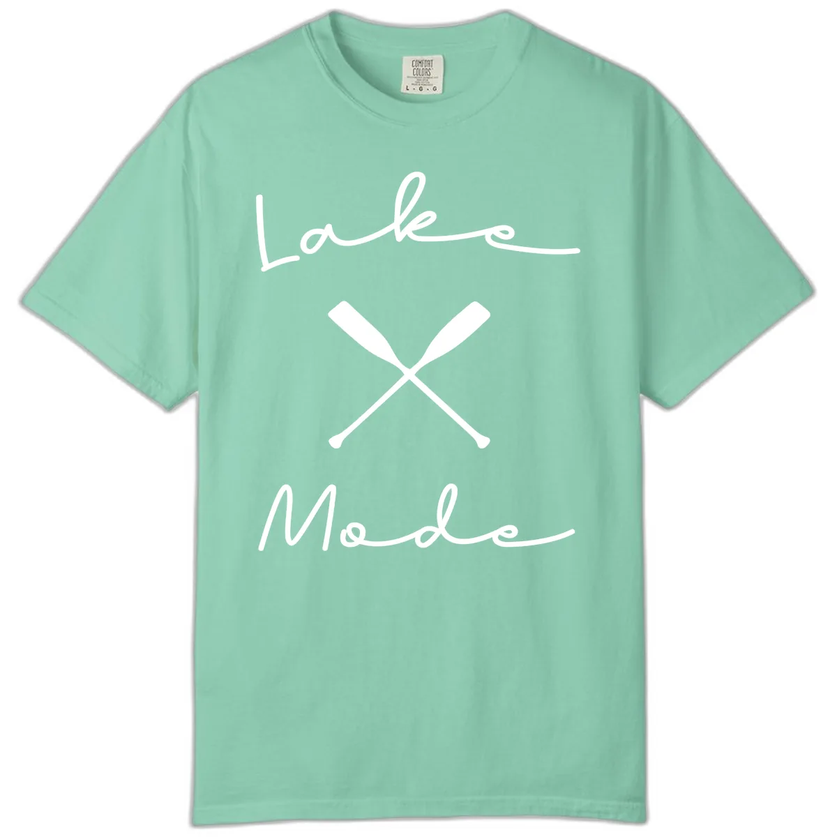 Lake Mode Oar Design Comfort Color in Island Reef