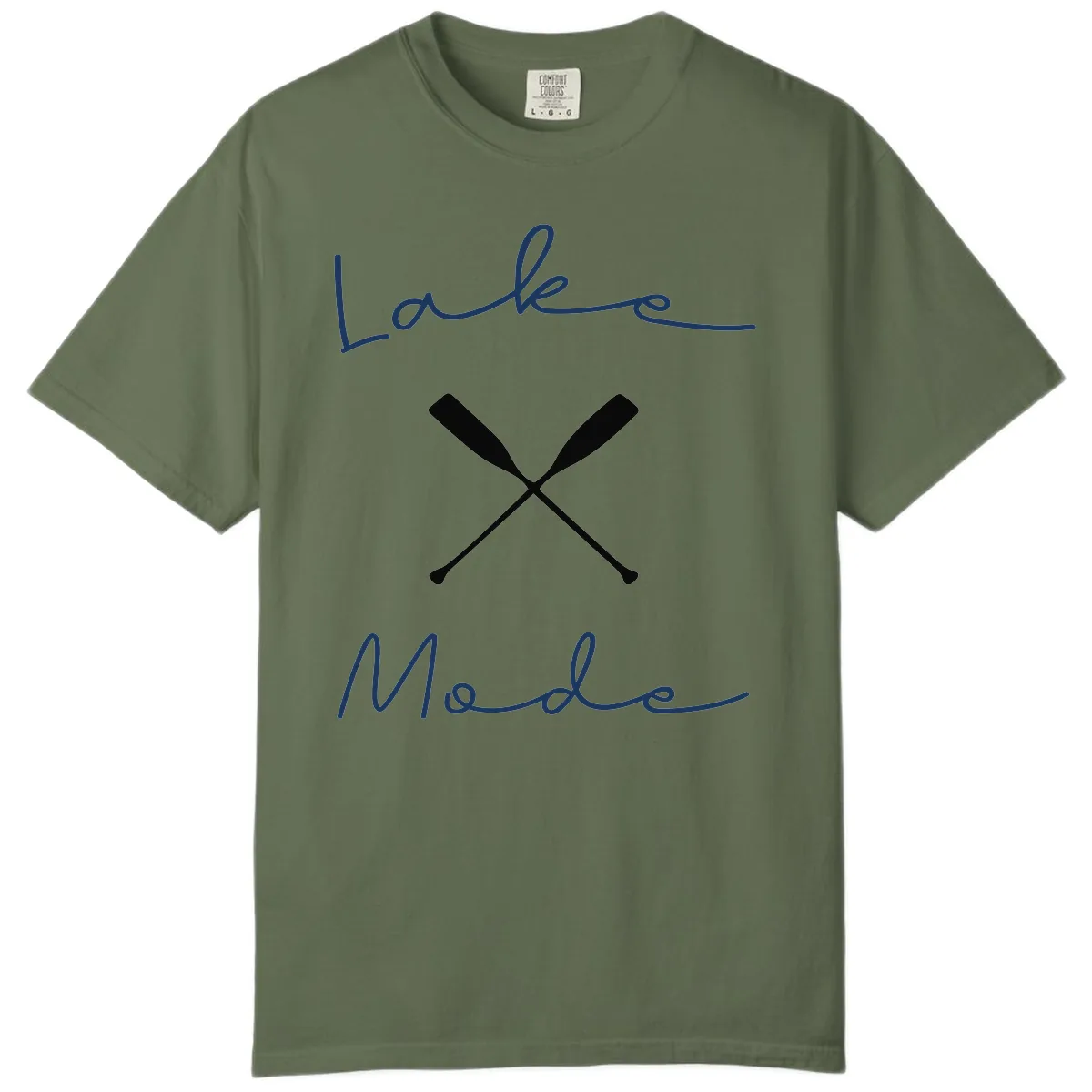Lake Mode Oar Design Comfort Color in Sage