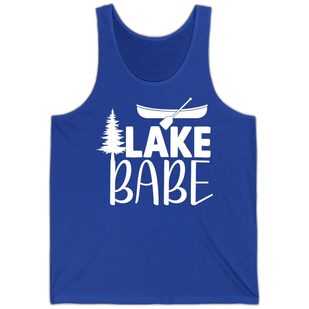Lake Babe Lake Life Apparel Tank in True Royal