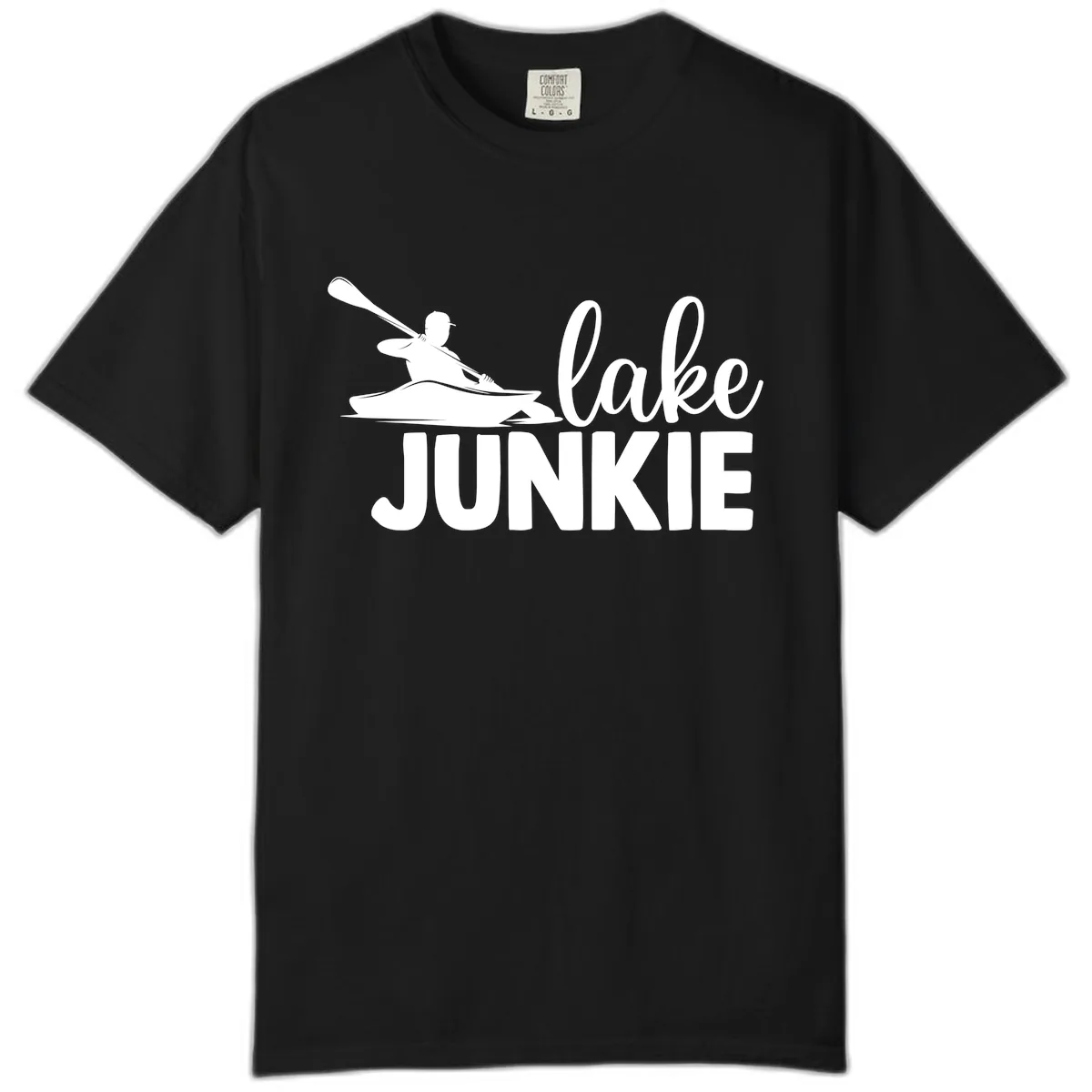 Lake Junkie Kayak Design Comfort Color in Black