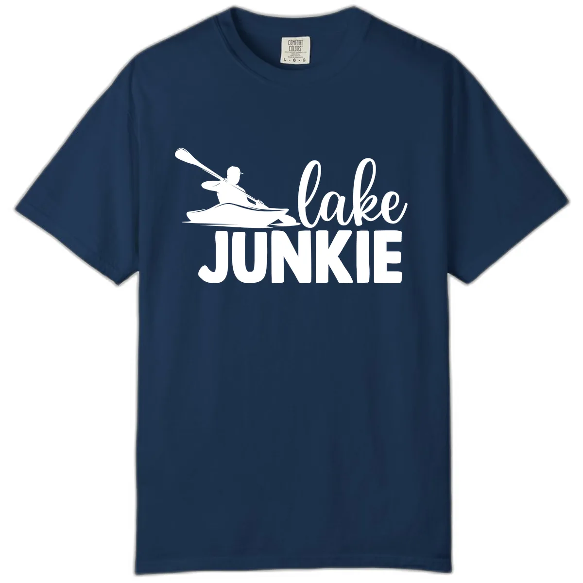 Lake Junkie Kayak Design Comfort Color in Navy