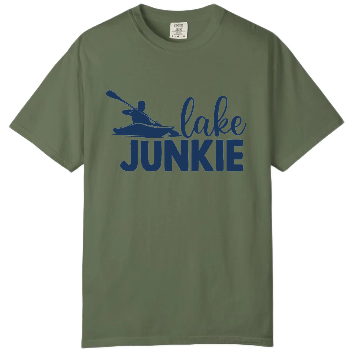 Lake Junkie Kayak Design Comfort Color in Sage