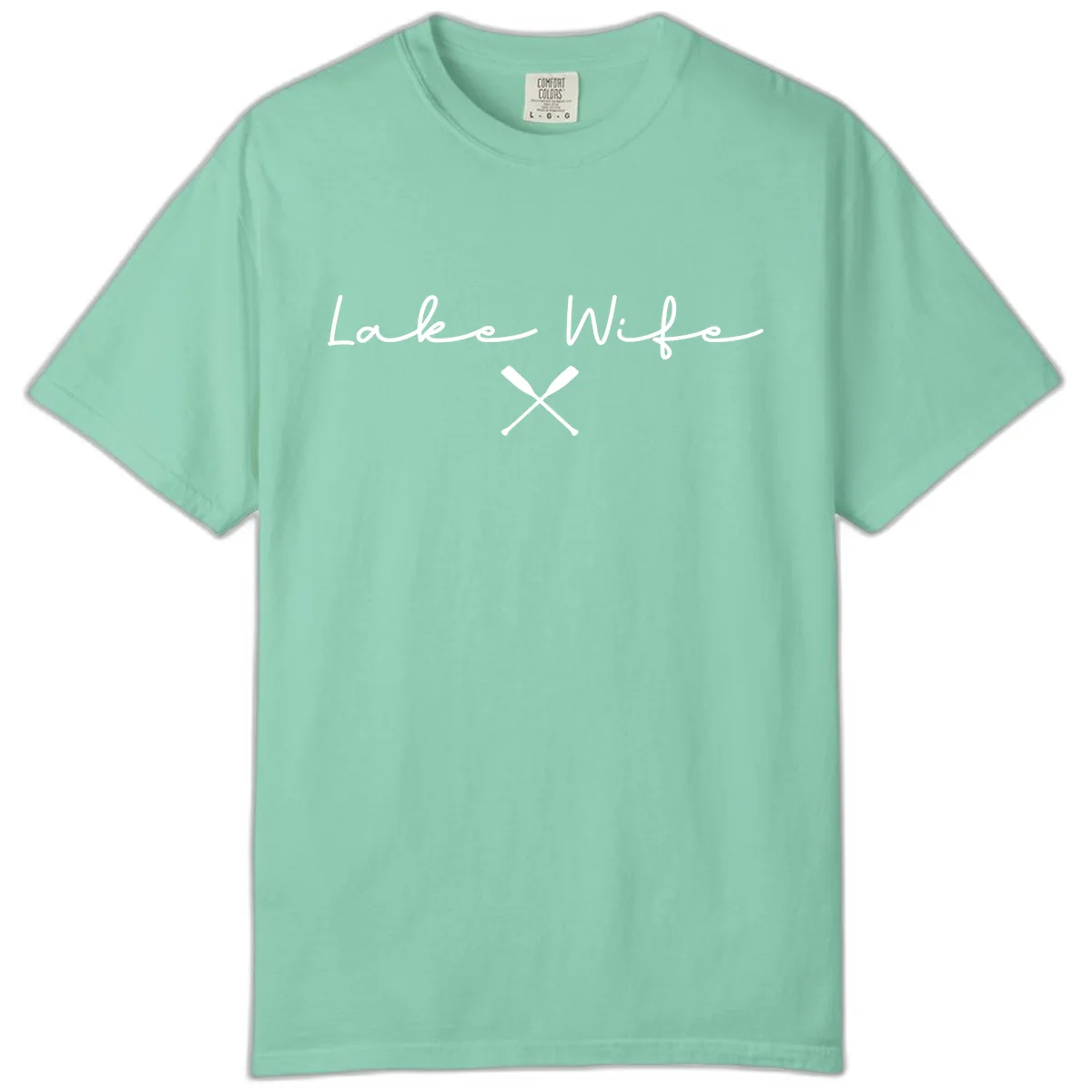 Lake Wife Nautical Design Comfort Color in Island Reef