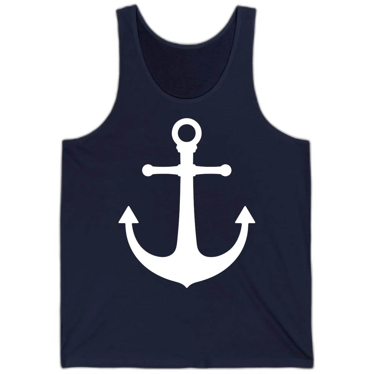 Lake Life Anchor Design Tank in Navy