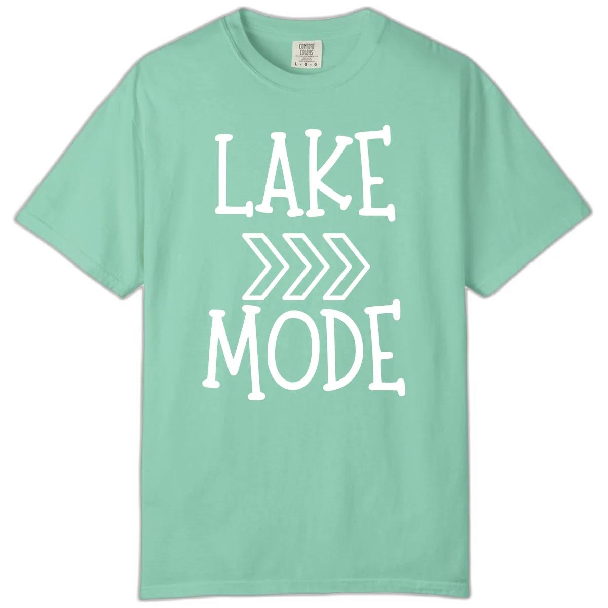 Lake Mode Arrow Design Comfort Color in Island Reef