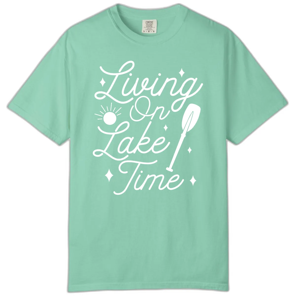 Living On Lake Time Comfort Color in Island Reef
