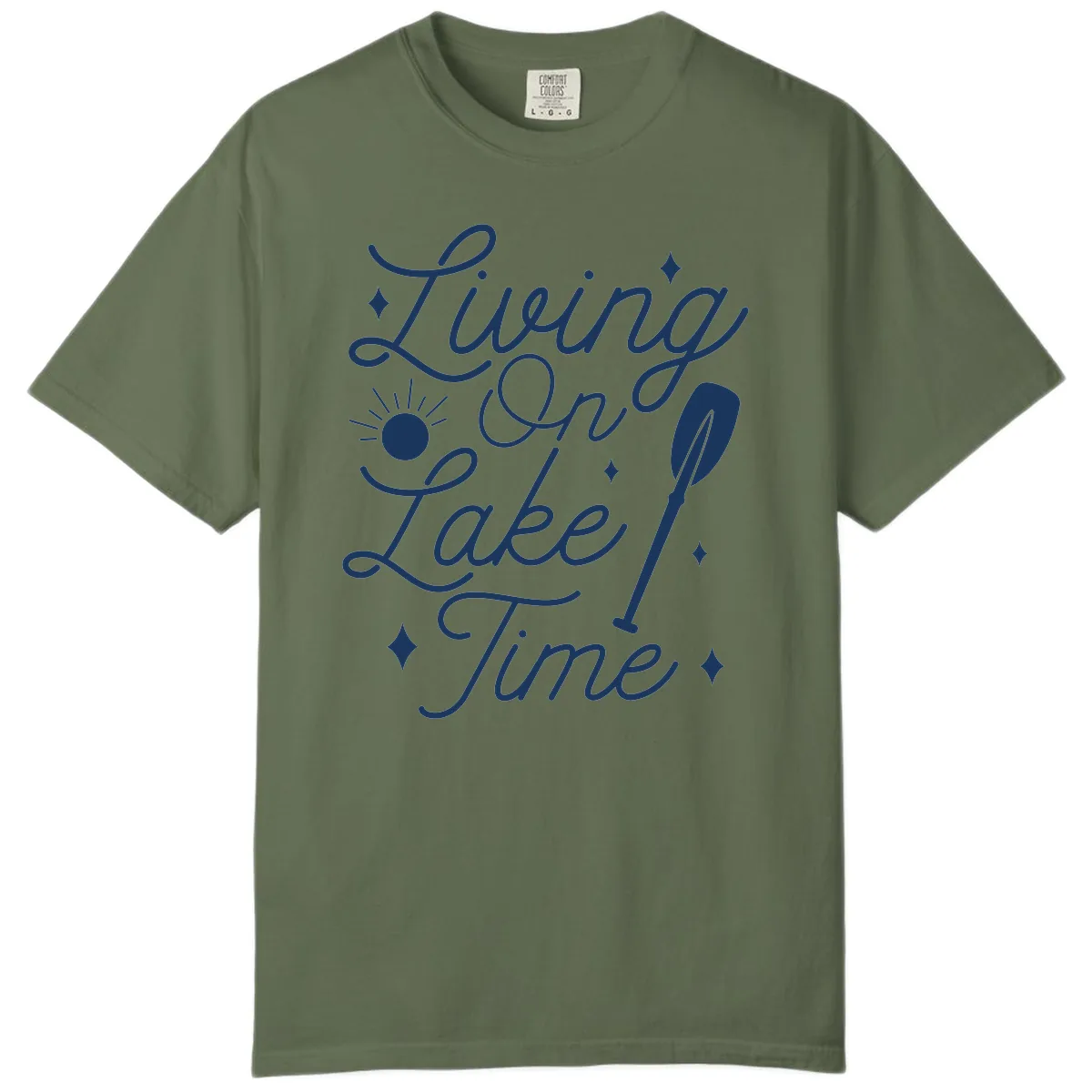 Living On Lake Time Comfort Color in Sage