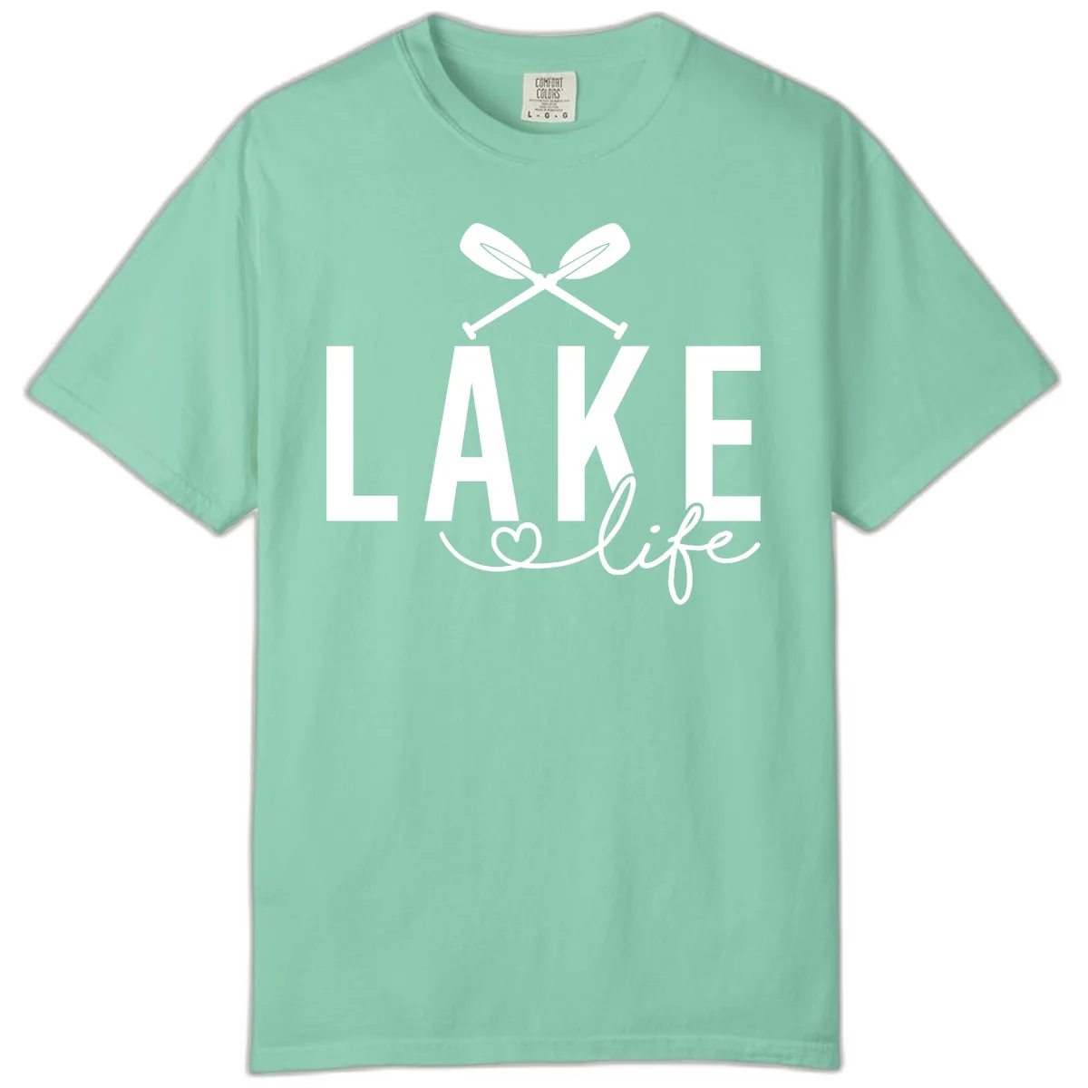 Lake Life Nautical Paddles Design Comfort Color in Island Reef