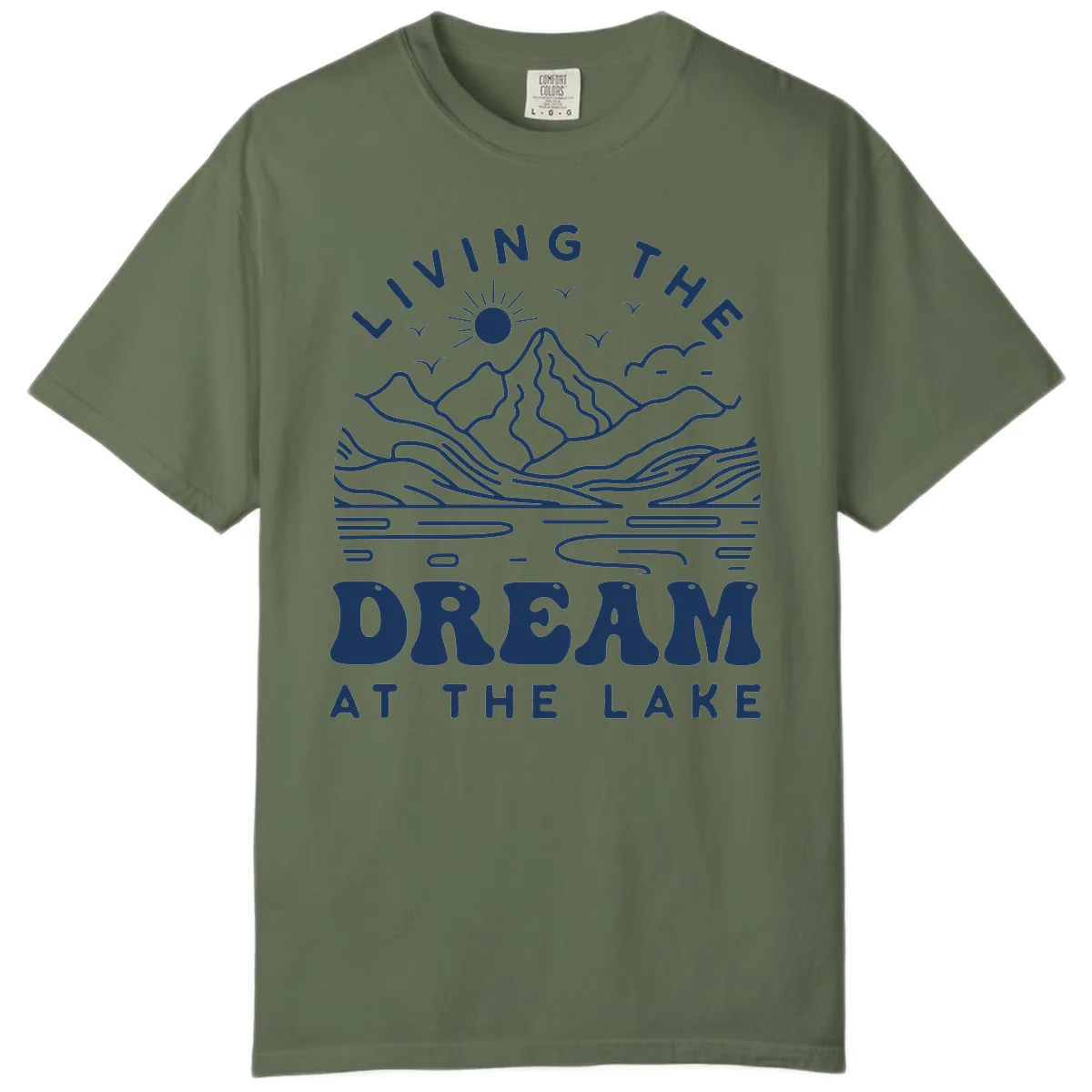 Living The Dream At The Lake Comfort Color in Sage