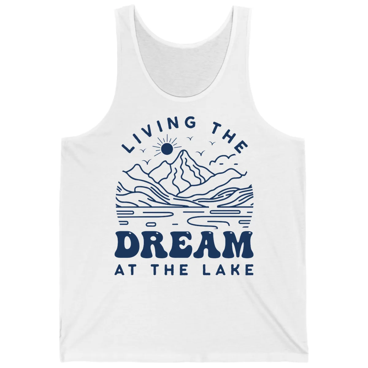 Living The Dream At The Lake Tank in White