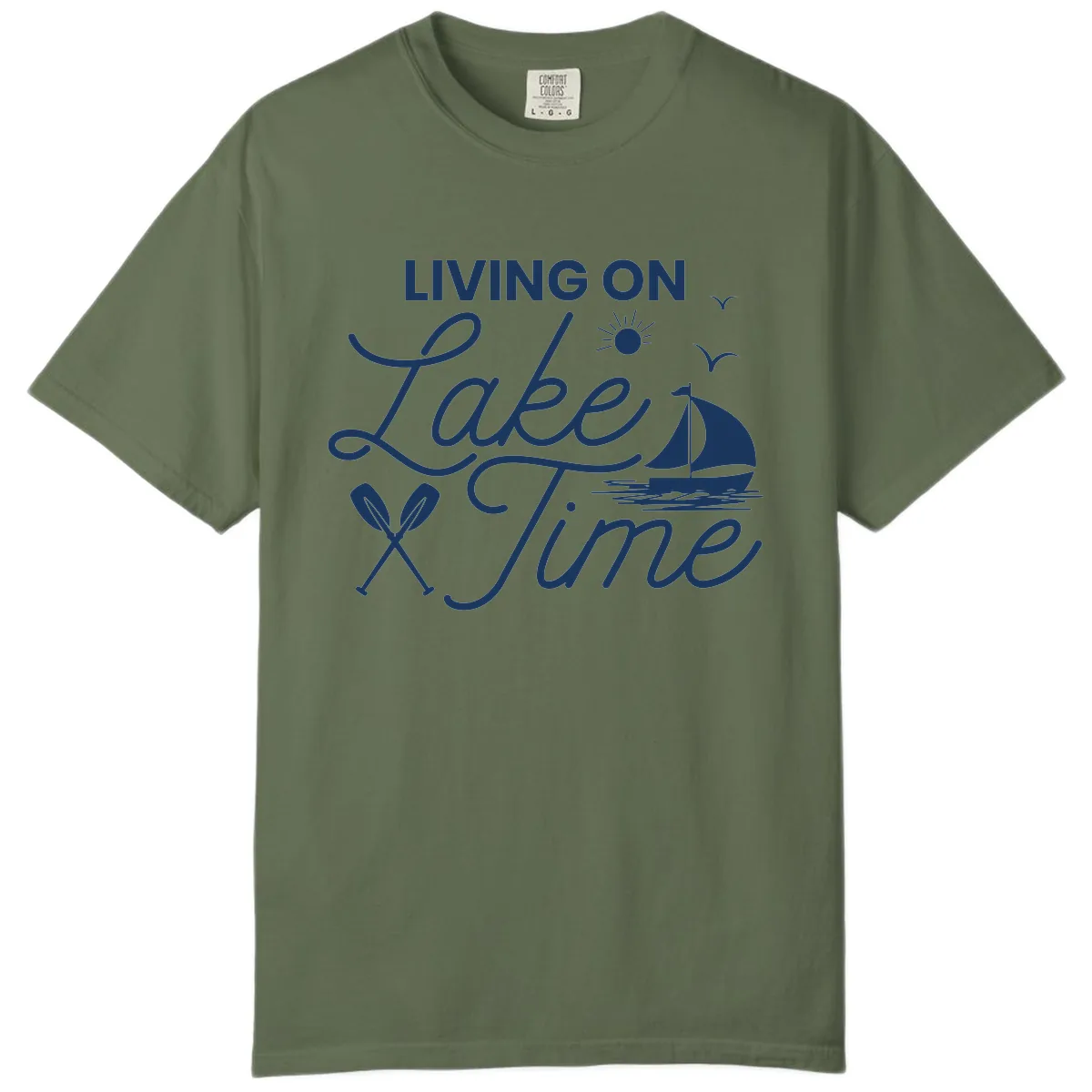 Living On Lake Time Comfort Color in Sage