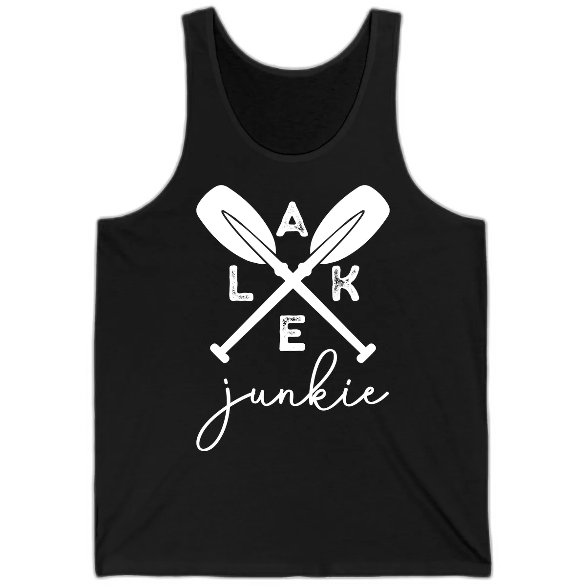 Lake Junkie Paddles Design Tank in Black