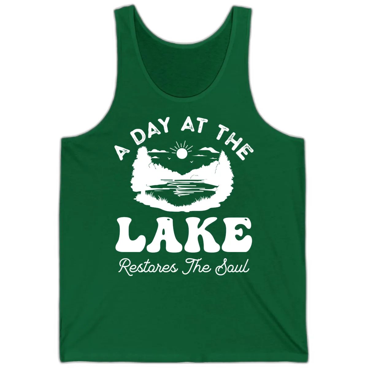 A Day At The Lake Restores The Soul Tank in Kelly
