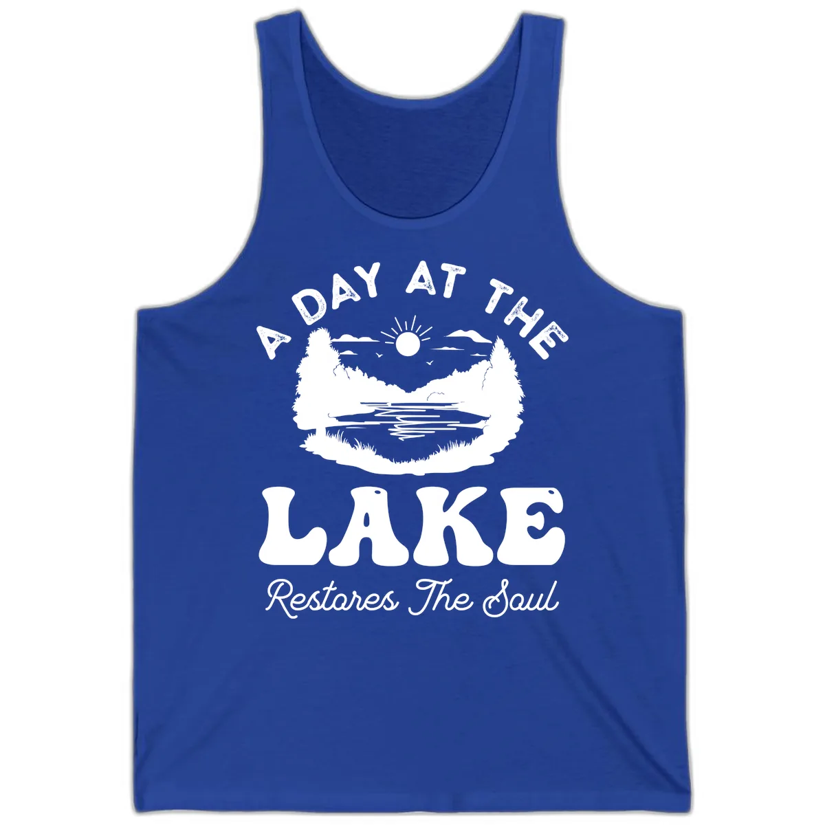A Day At The Lake Restores The Soul Tank in True Royal