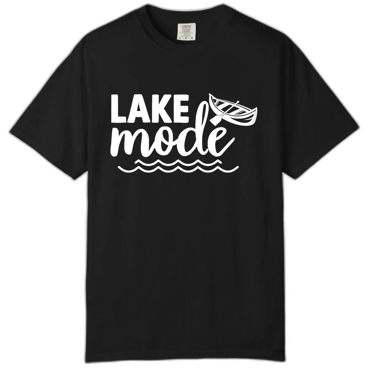 Lake Mode Canoe Design Comfort Color in Black