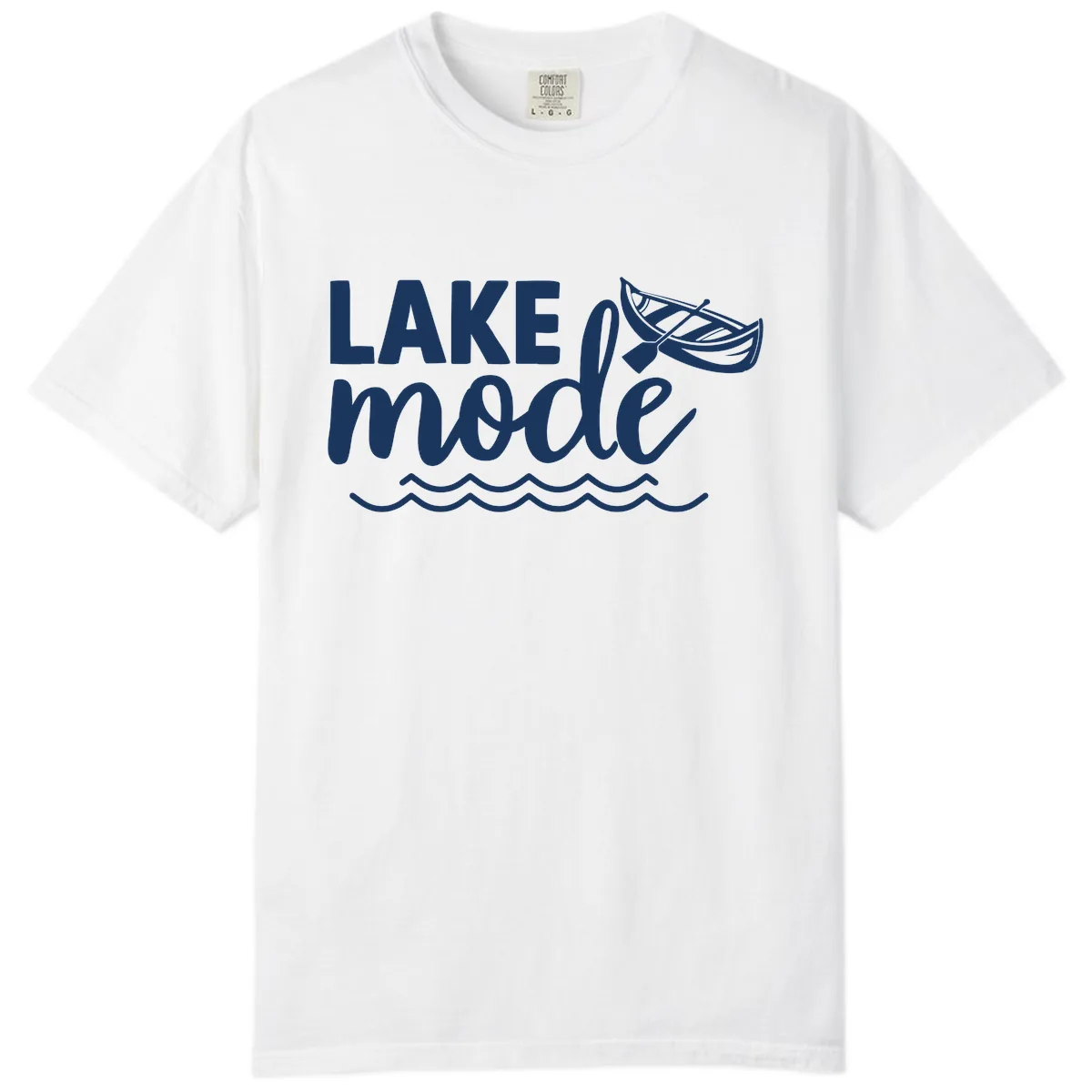 Lake Mode Canoe Design Comfort Color in White