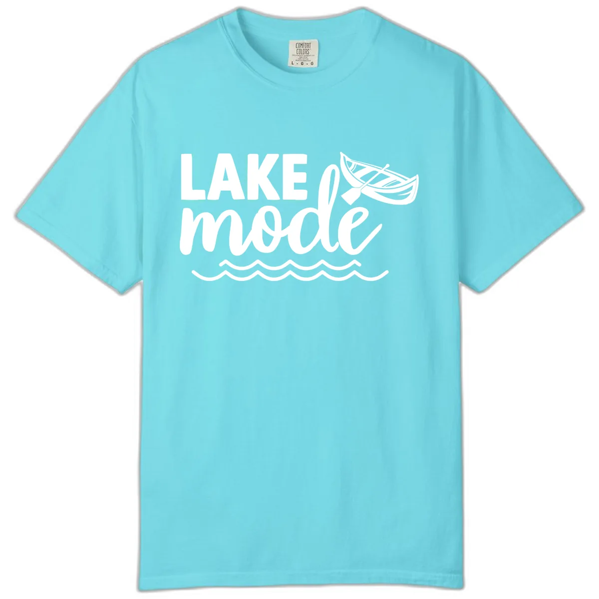 Lake Mode Canoe Design Comfort Color in Lagoon Blue