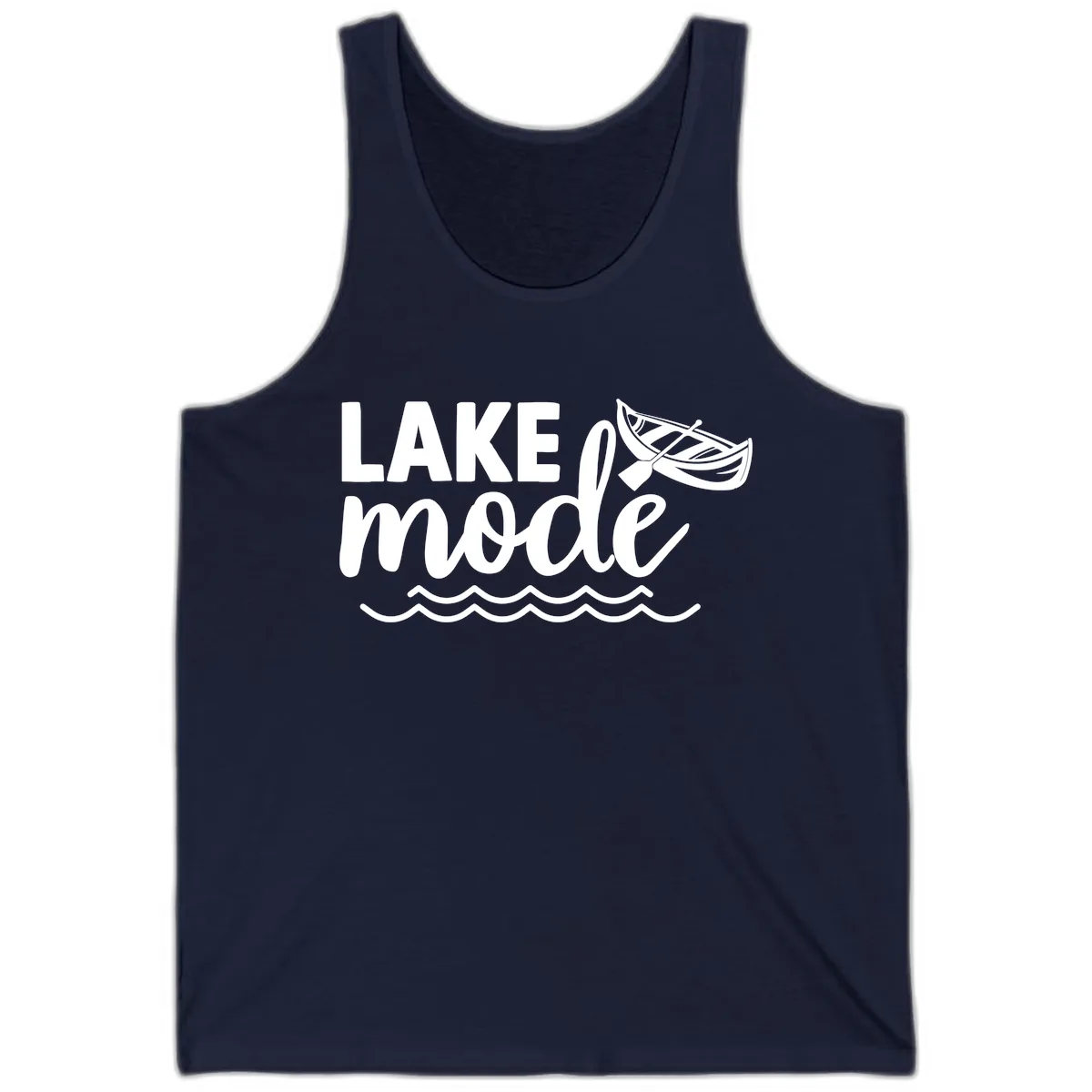Lake Mode Canoe Design Tank in Navy