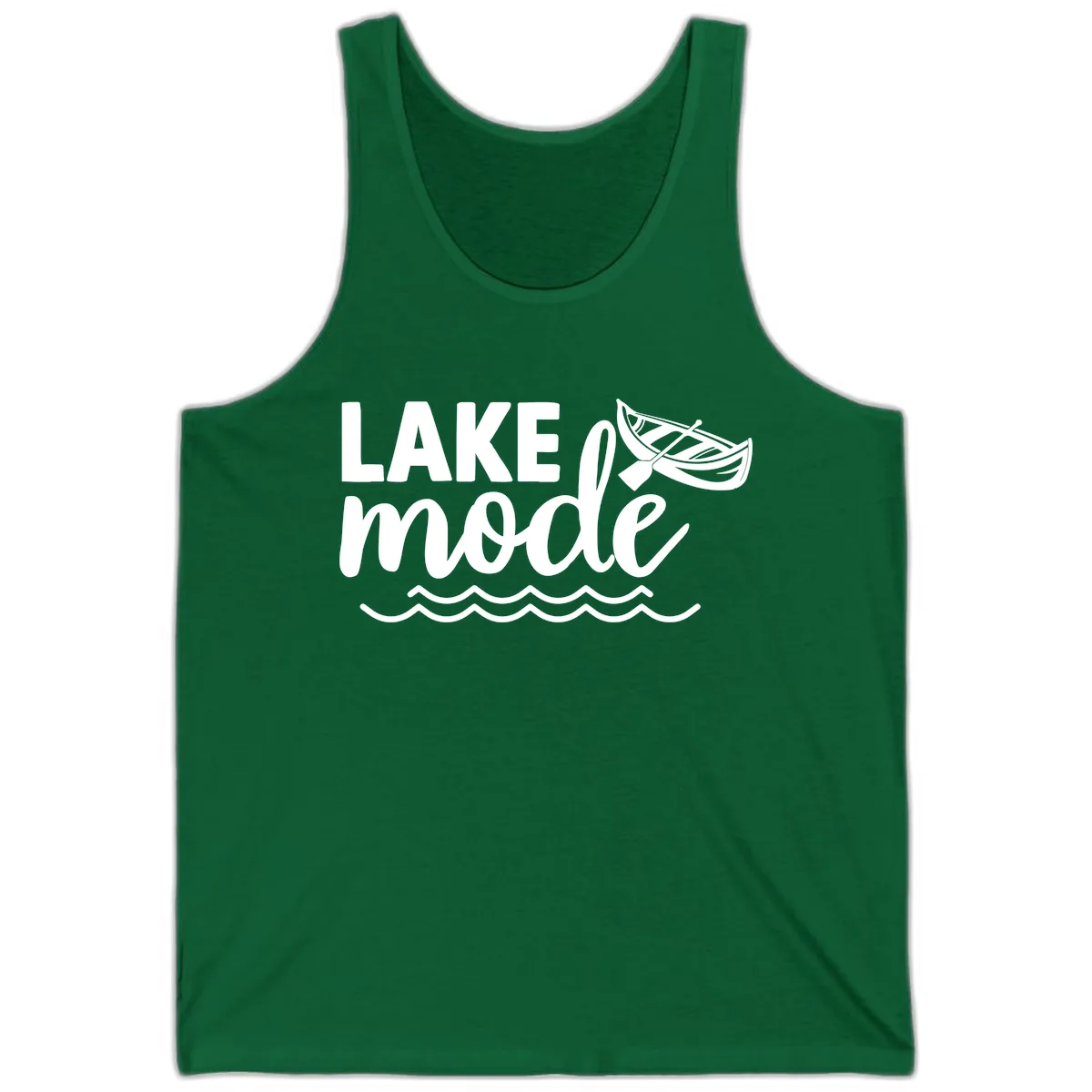 Lake Mode Canoe Design Tank in Kelly