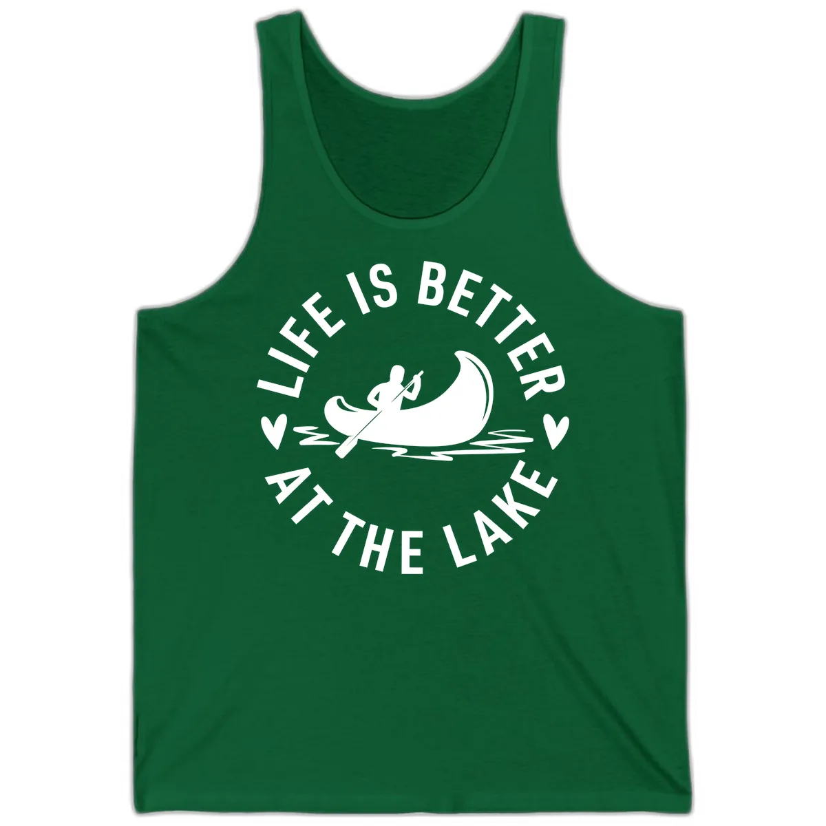 Life Is Better At The Lake Design Tank in Kelly