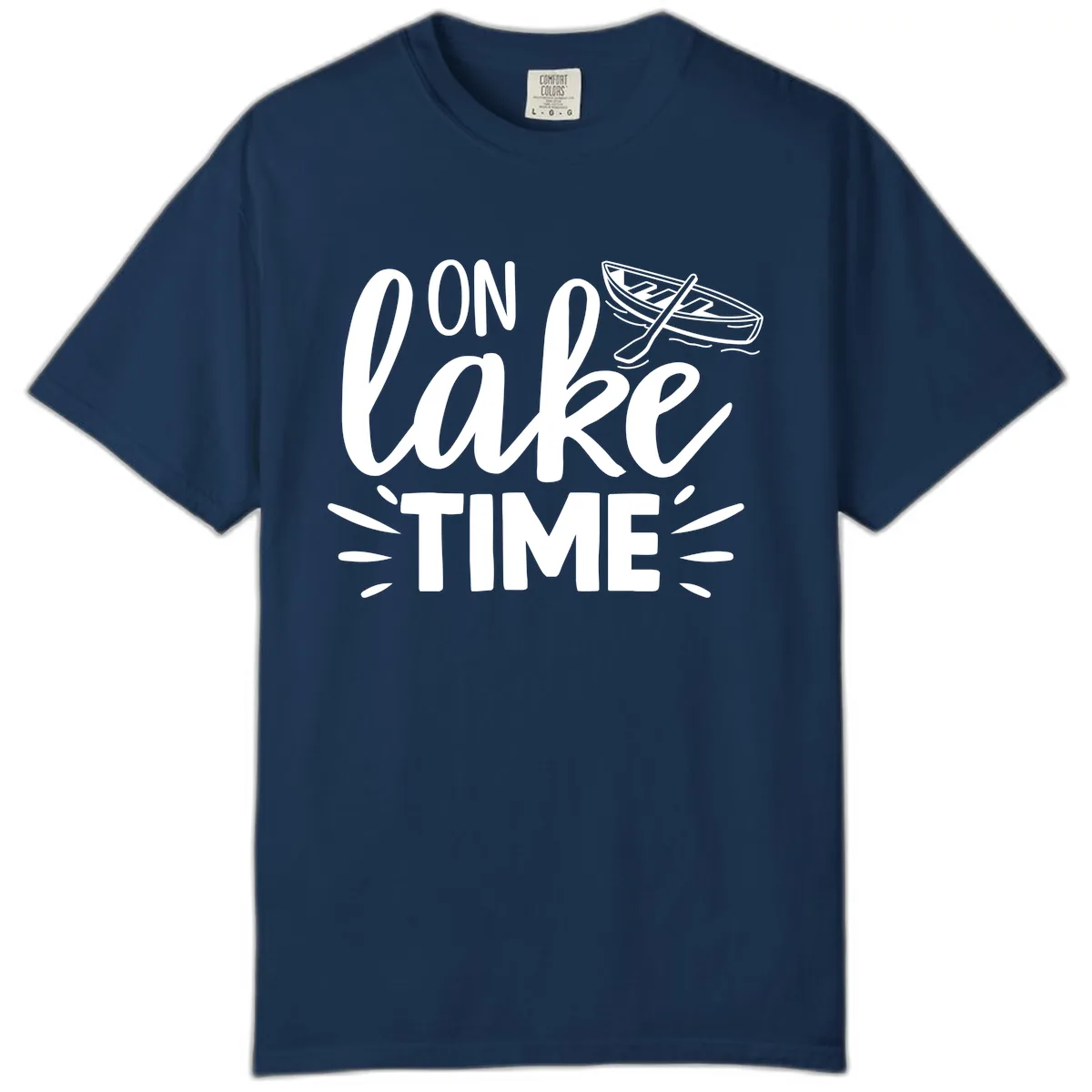 On Lake Time Boat Design Comfort Color in Navy