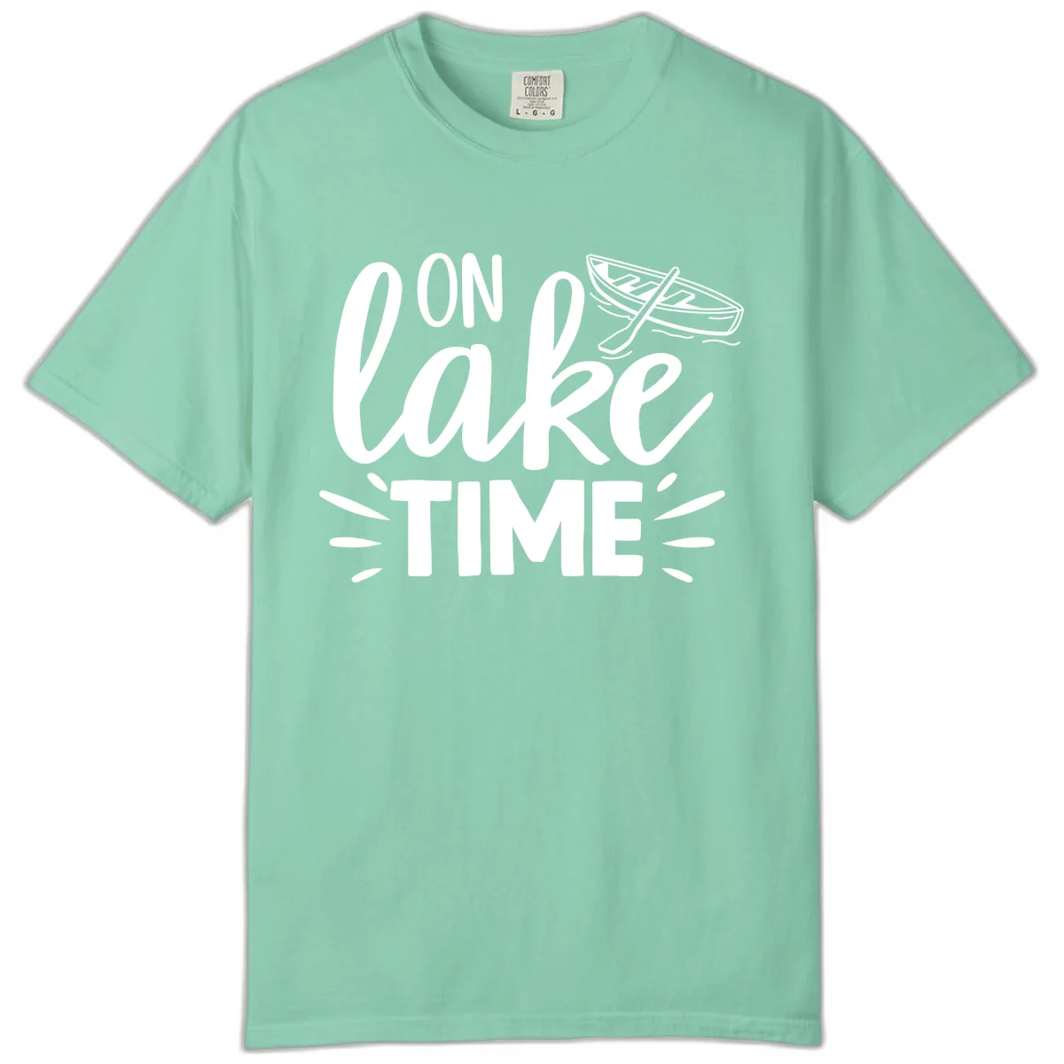 On Lake Time Boat Design Comfort Color in Island Reef