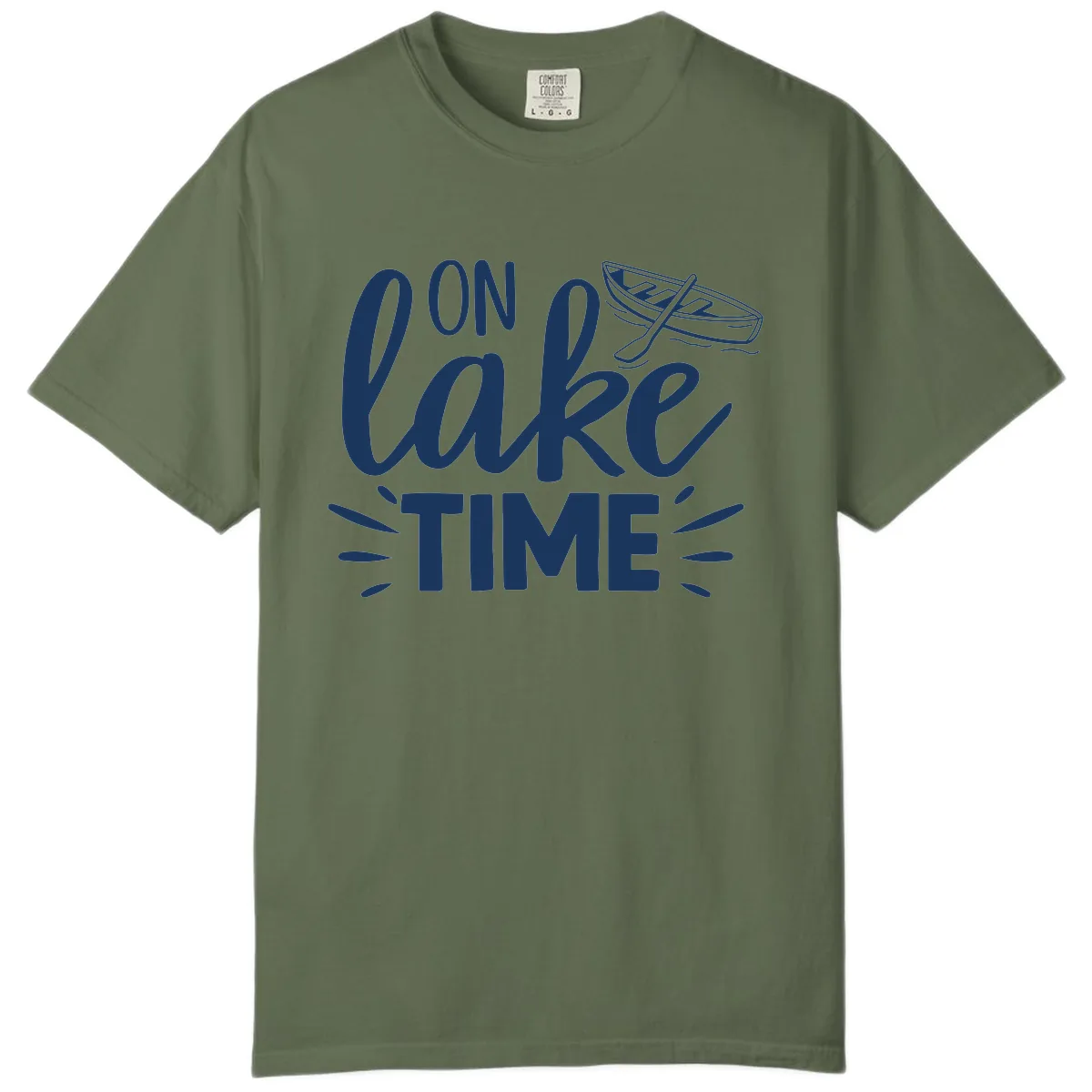 On Lake Time Boat Design Comfort Color in Sage