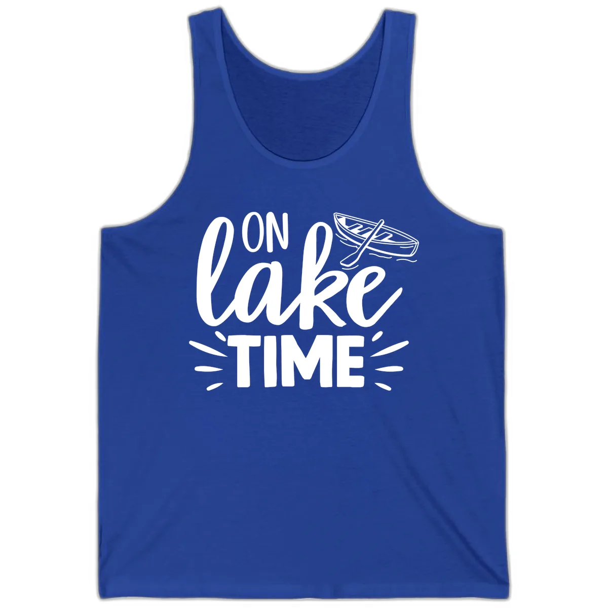 On Lake Time Boat Design Tank in True Royal