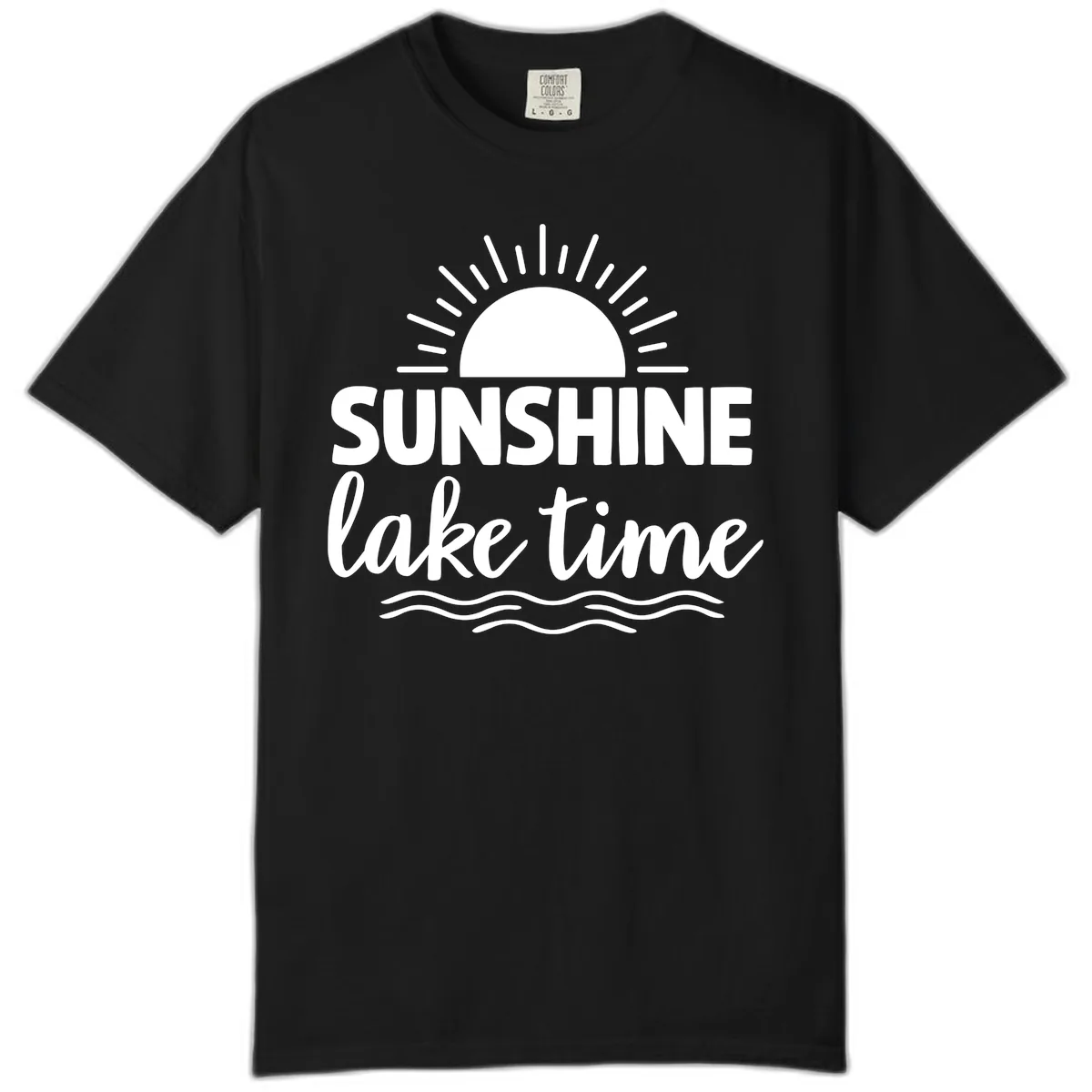 Sunshine Lake Time Design Comfort Color in Black