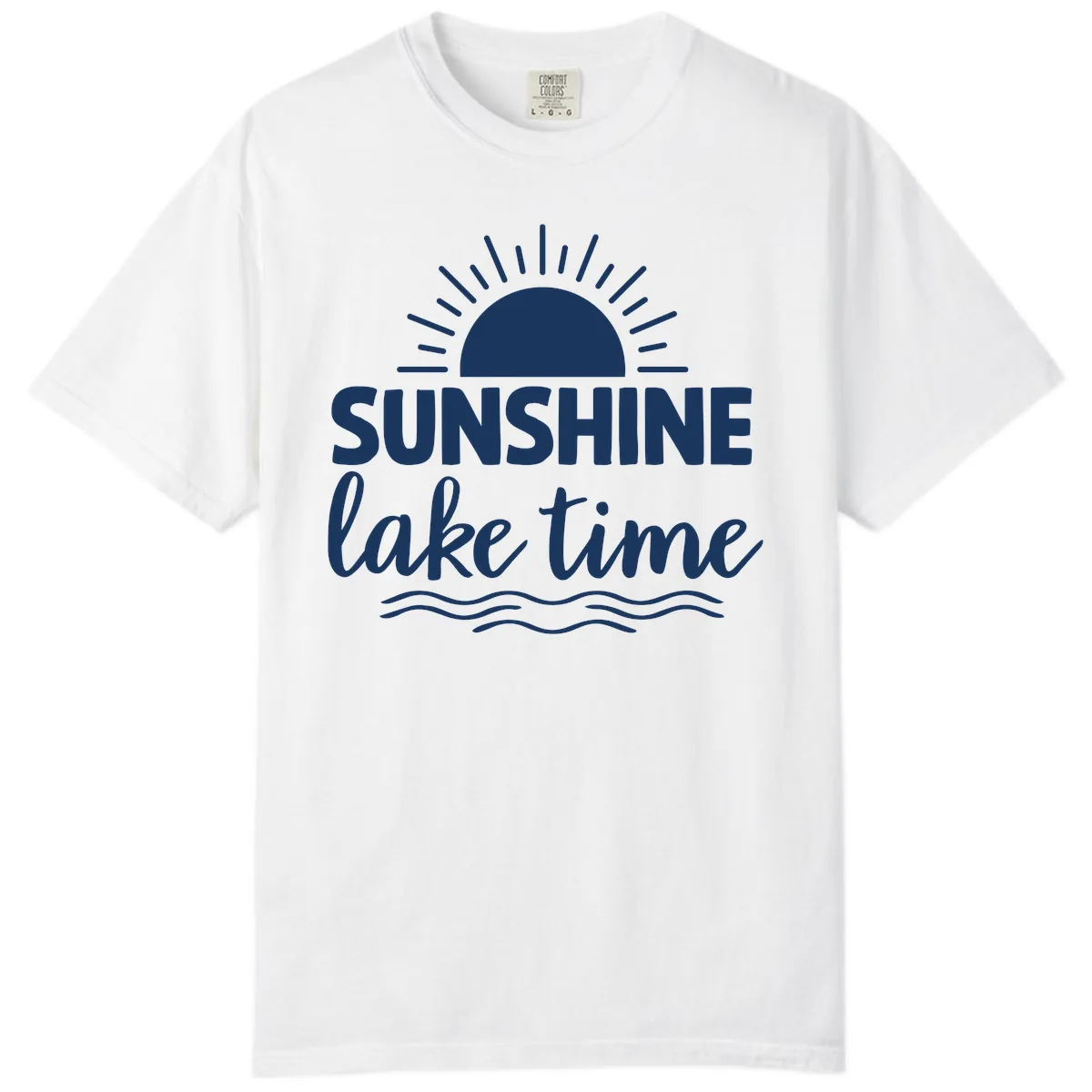 Sunshine Lake Time Design Comfort Color in White