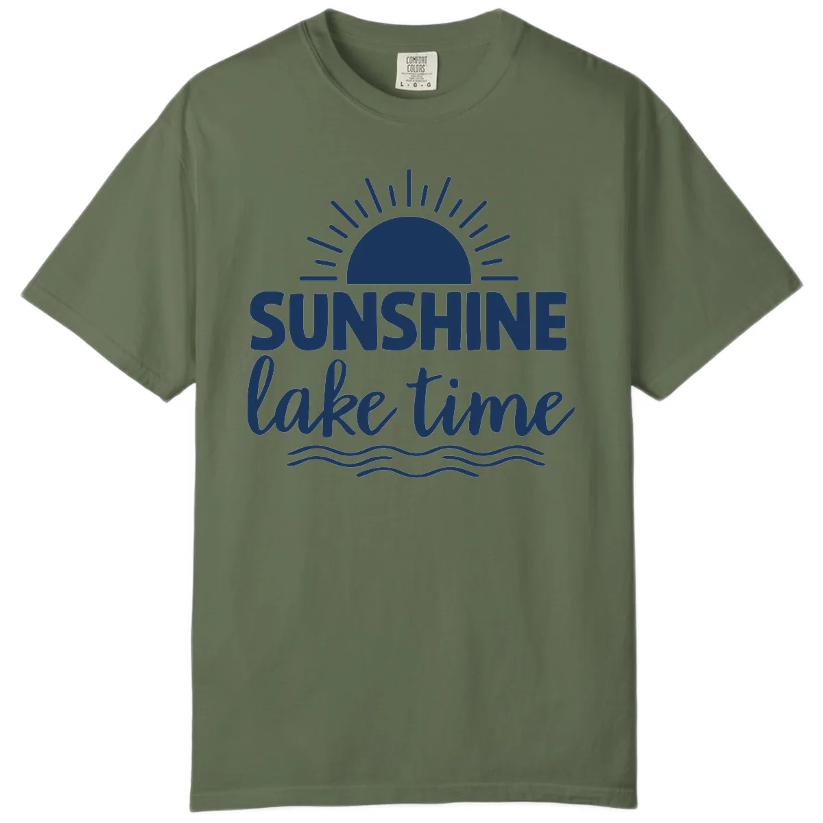 Sunshine Lake Time Design Comfort Color in Sage