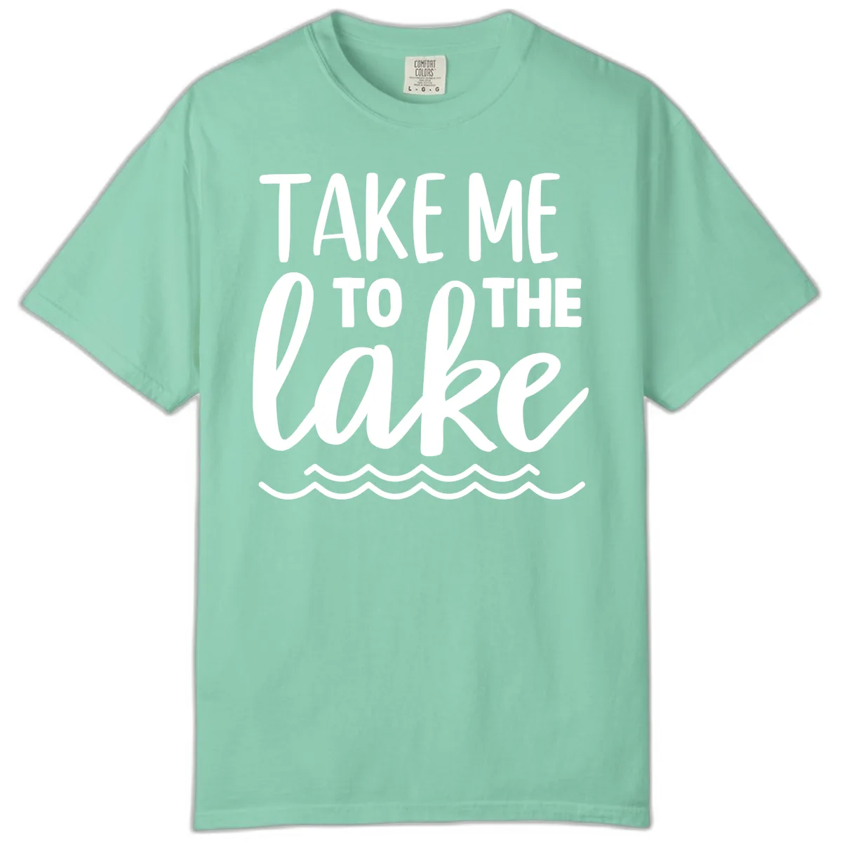 Take Me To The Lake Comfort Color in Island Reef