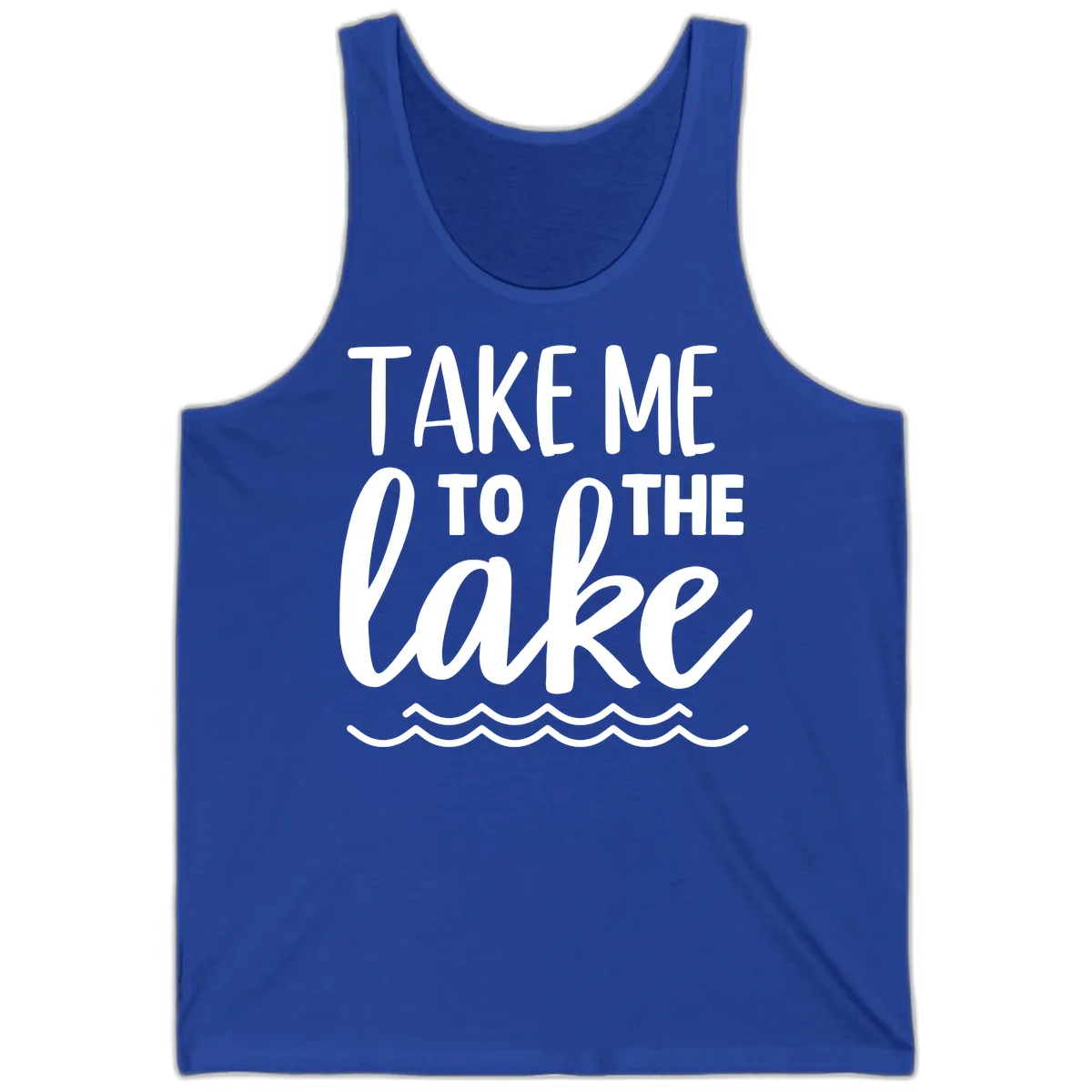 Take Me To The Lake Tank in True Royal