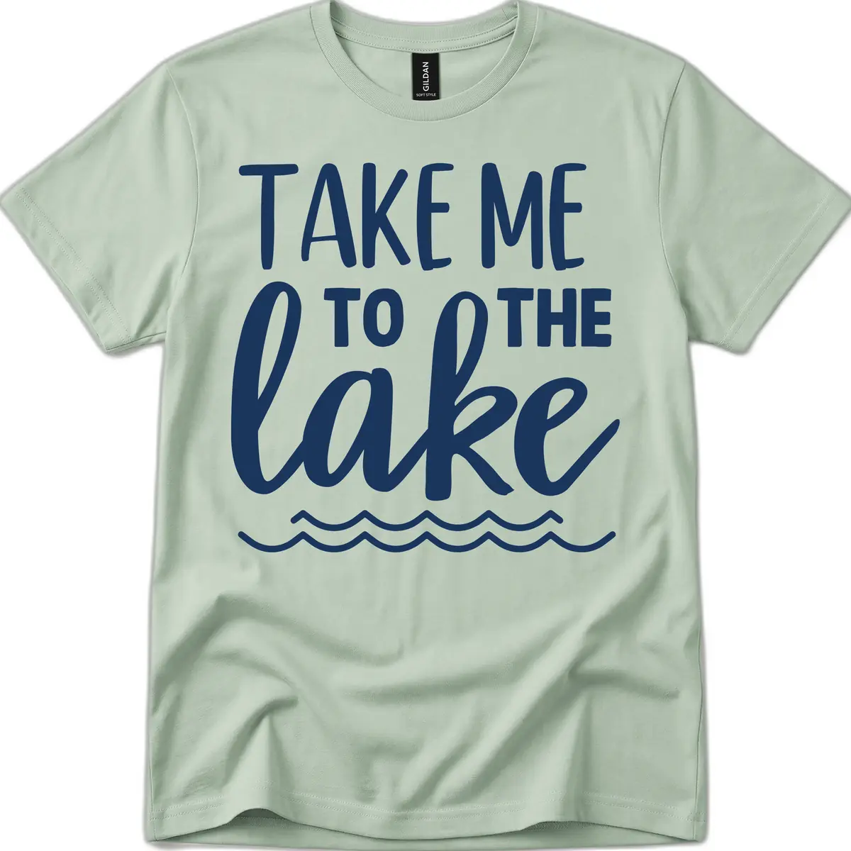 Take Me To The Lake T-Shirt in Sage