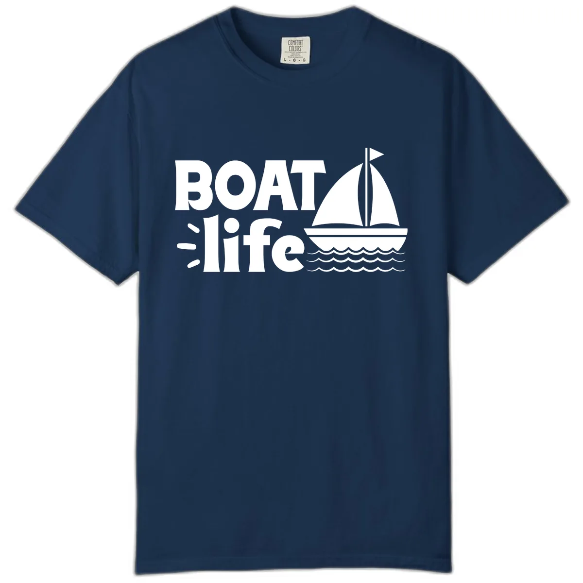 Boat Life Sailboat Design Comfort Color in Navy