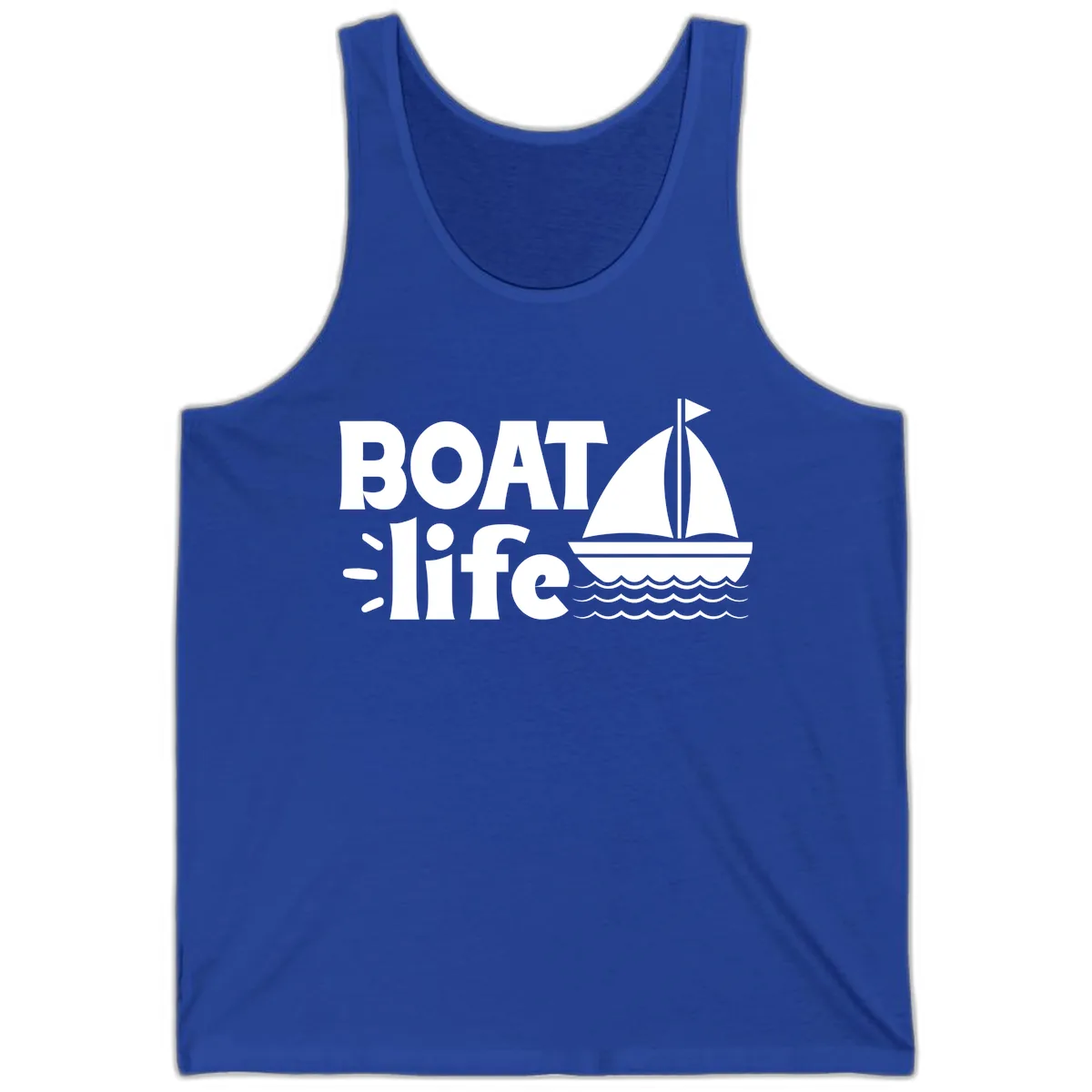 Boat Life Sailboat Design Tank in True Royal